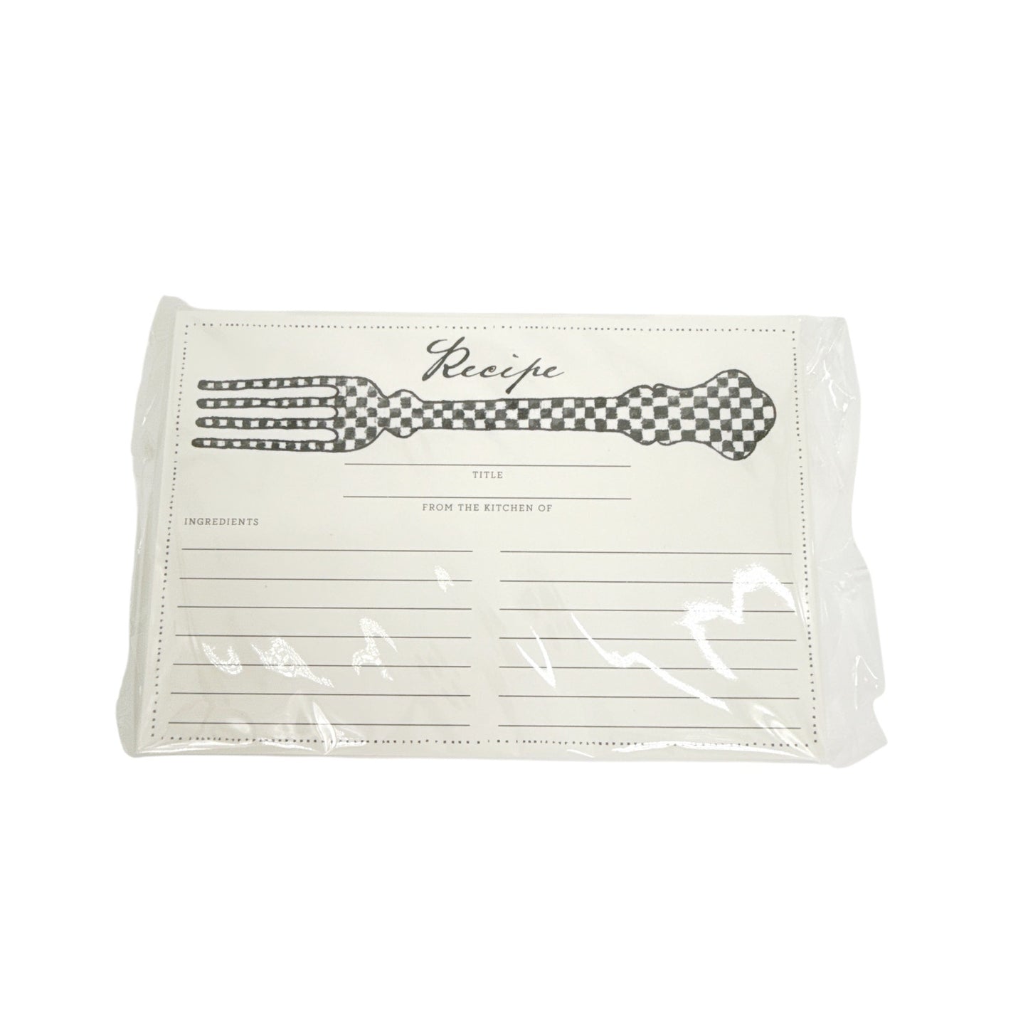 MACKENZIE-CHILDS White Flower Market Recipe Box