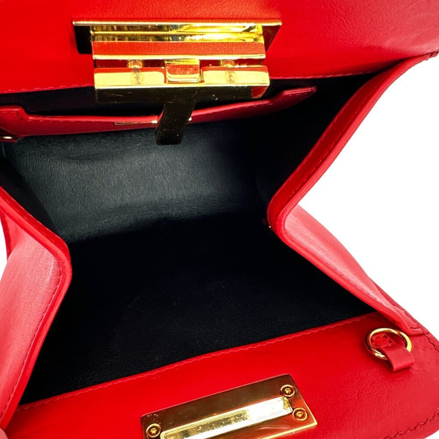 TOM FORD Cosmo T Lock Shoulder Bag Leather Small