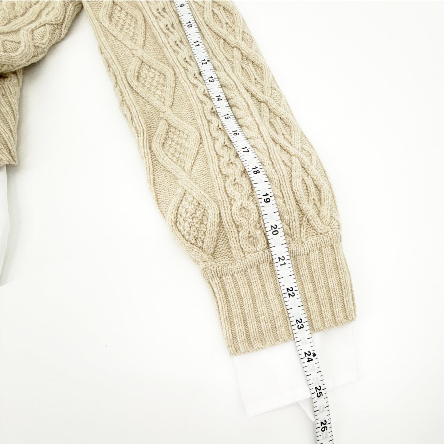 JONATHAN SIMKHAI Davina Patchwork Cardigan Jacket in Bone Multi M