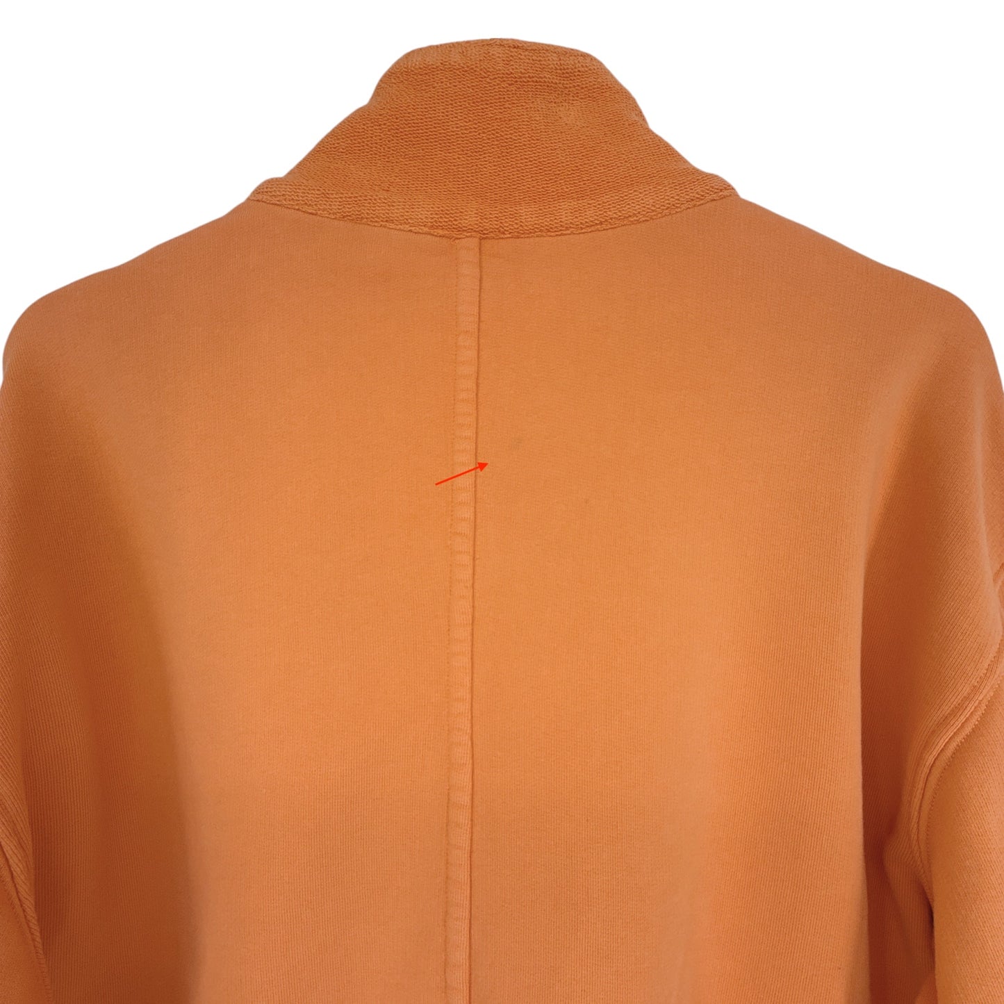 STAUD French Terry Zip Front Sweatshirt S