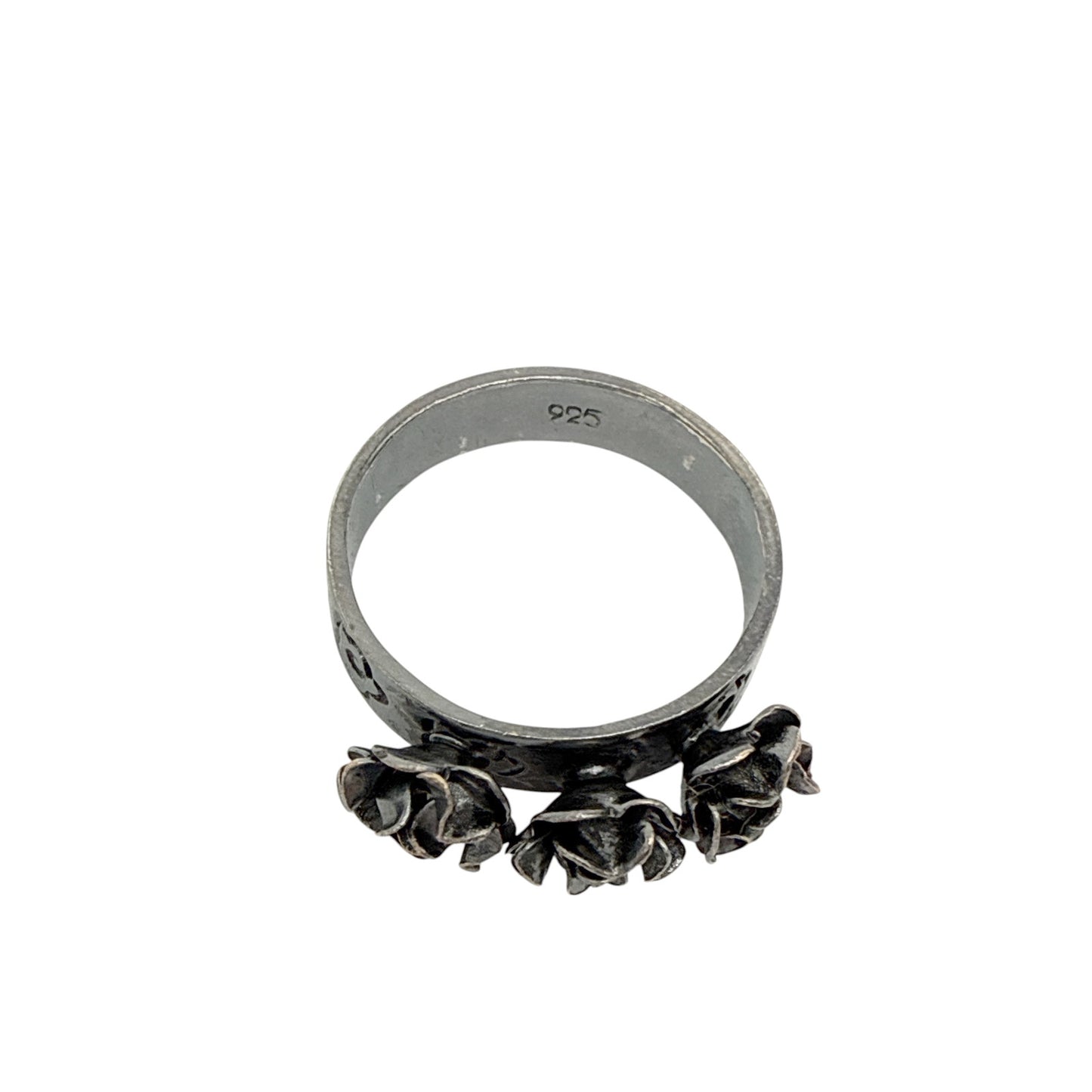 VIRGINS SAINTS & ANGELS VSA Stepsister Band Ring in Gunmetal 6