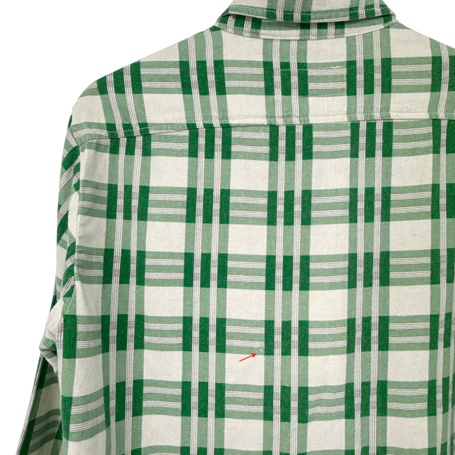 THE GREAT. The Harbor Shirt in Bright Green Pioneer Plaid 0|XS