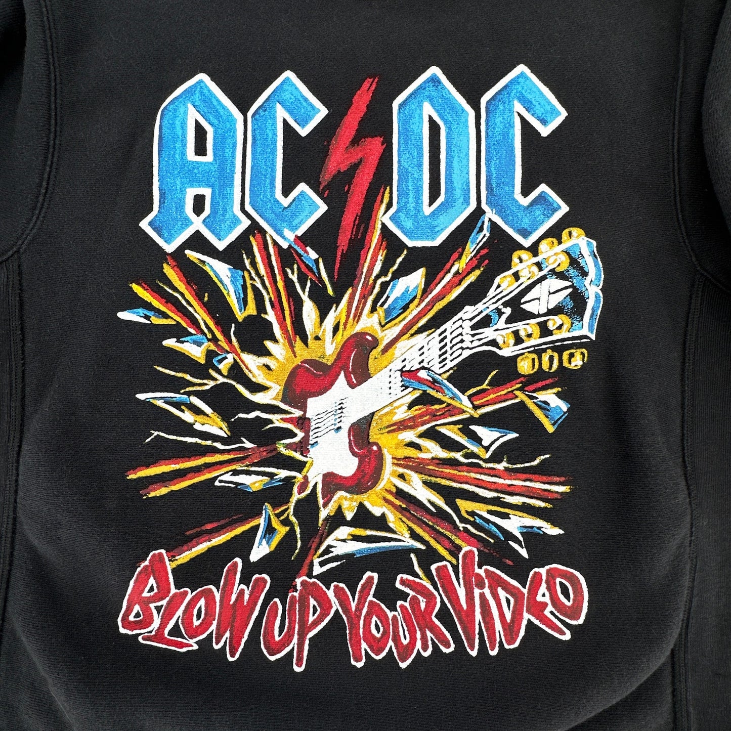 GUCCI AC/DC Logo Sweatshirt XS