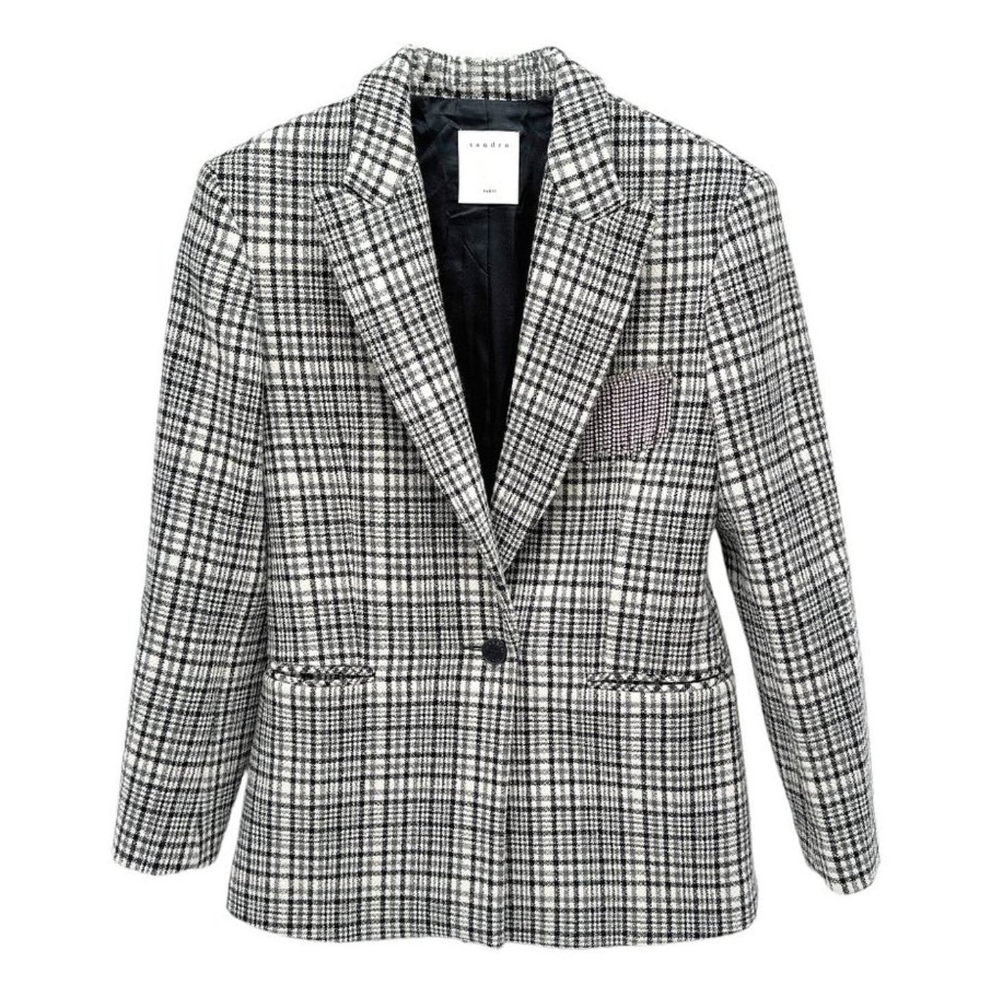 SANDRO Brooch Jacket S