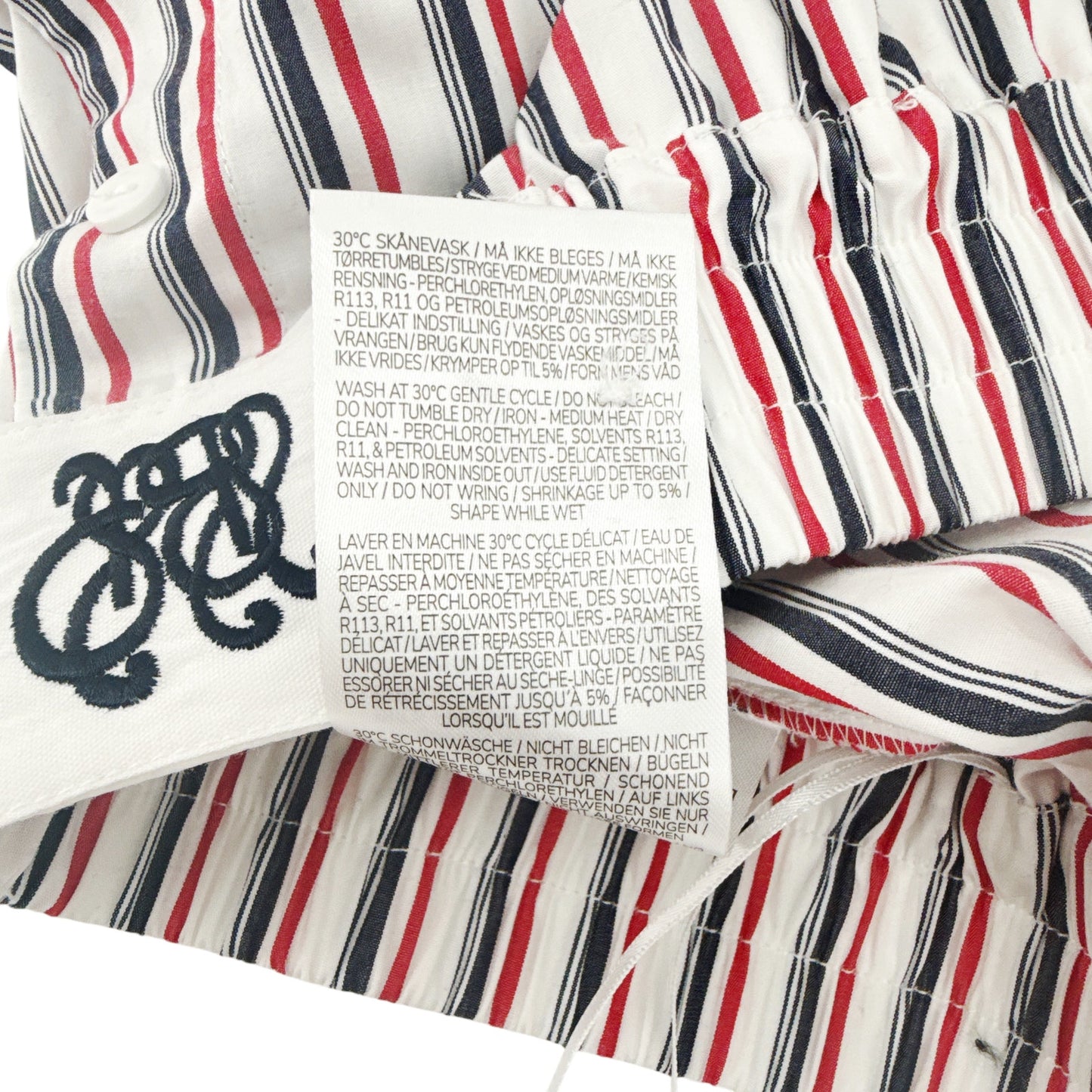 BAUM UND PFERDGARTEN Natie Shorts Haute Red Stripe FR34|US2|XS