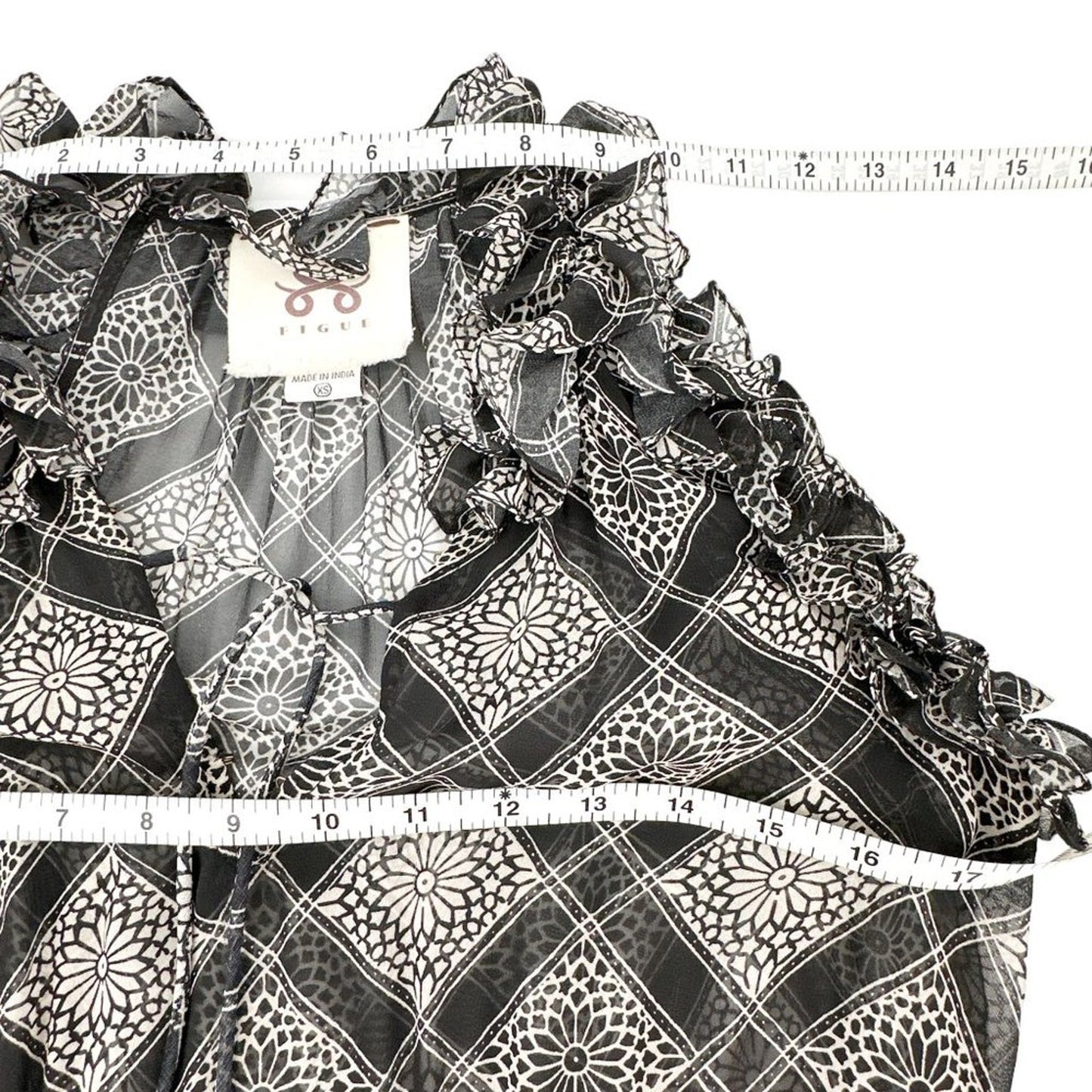 FIGUE Gabriella Silk Dress XS