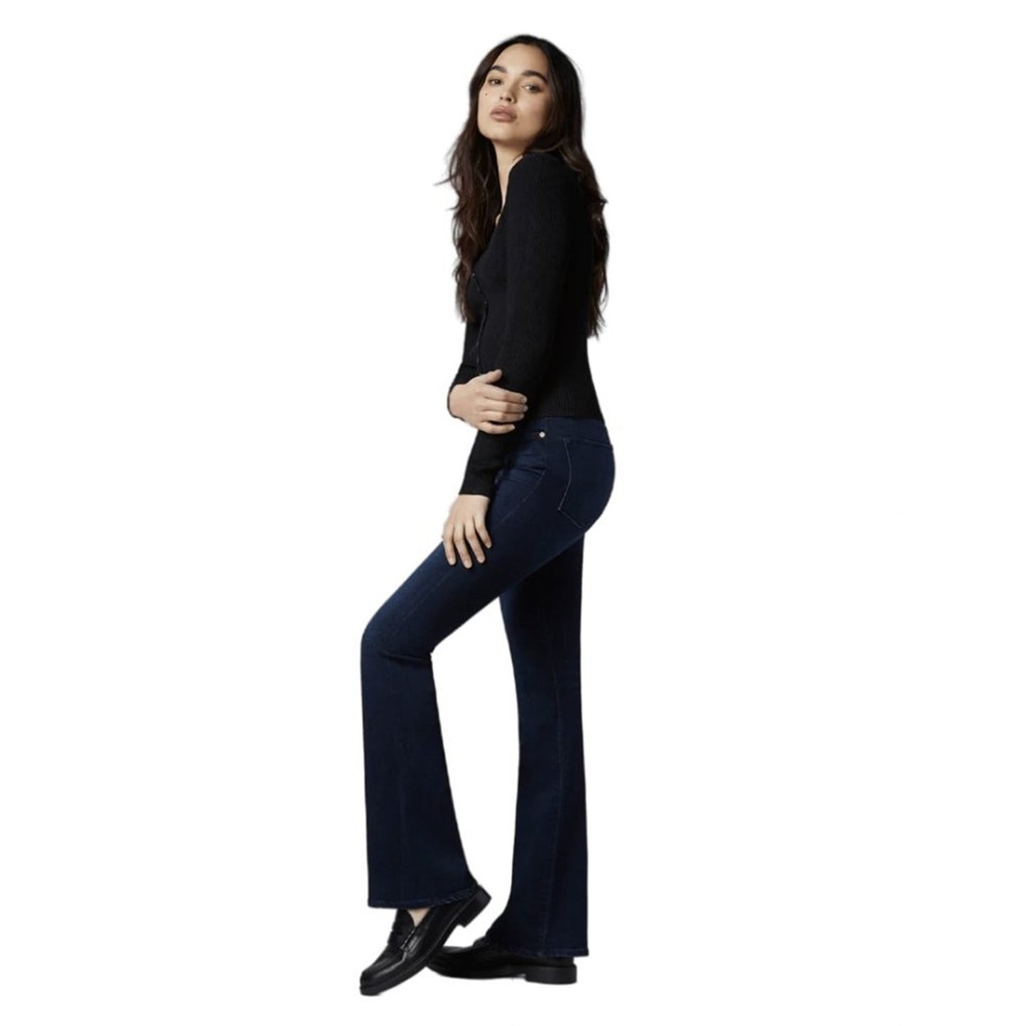 DL1961 Bridget Boot High Rise Instasculpt 33" in Mediterranean 24