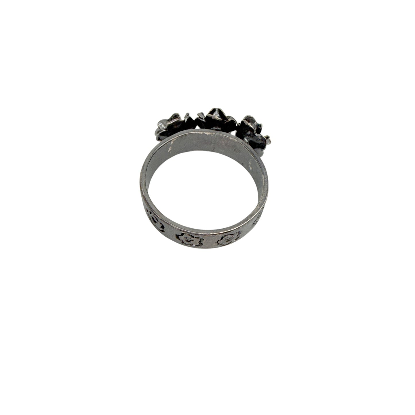 VIRGINS SAINTS & ANGELS VSA Stepsister Band Ring in Gunmetal 6