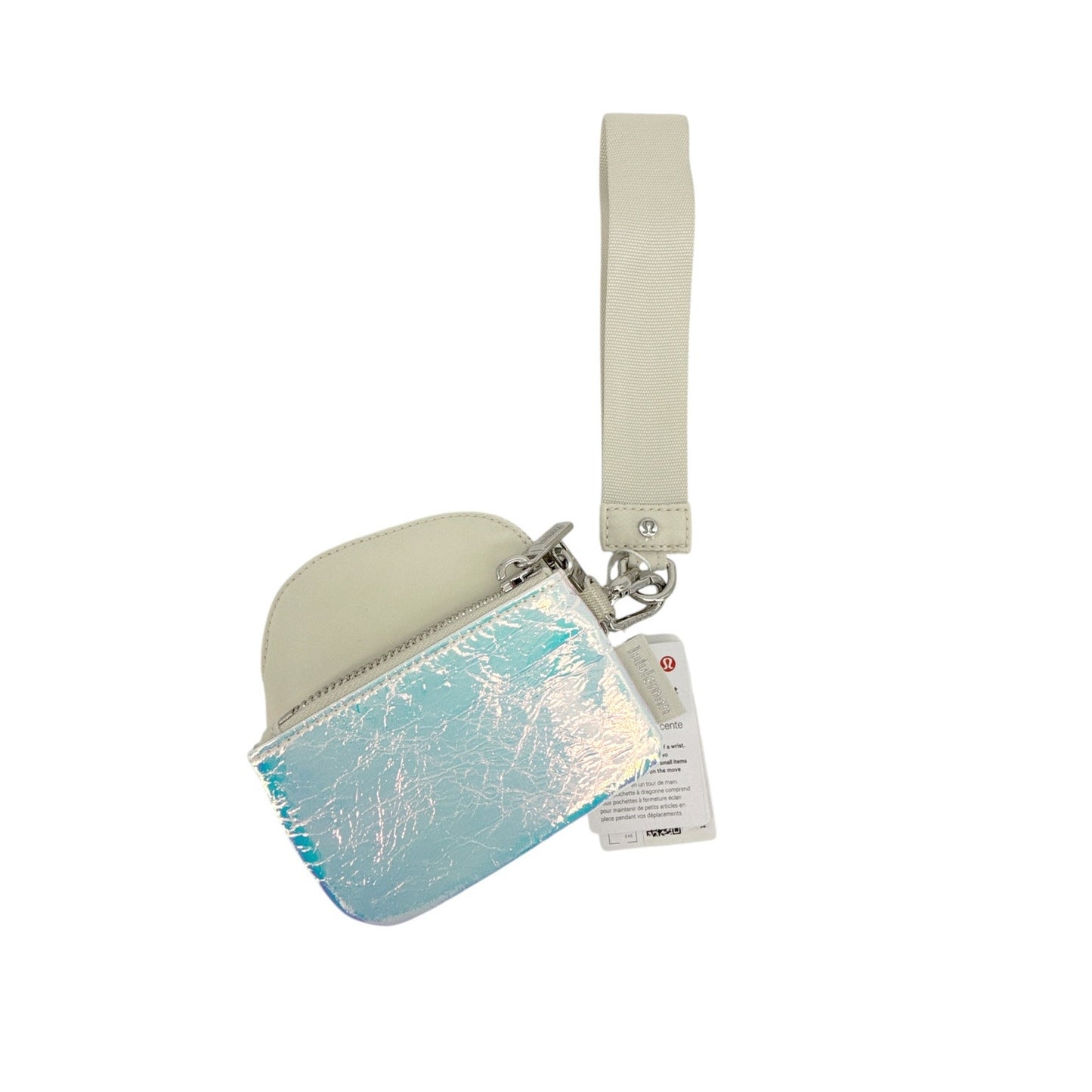 LULULEMON Dual Pouch Wristlet Iridescent