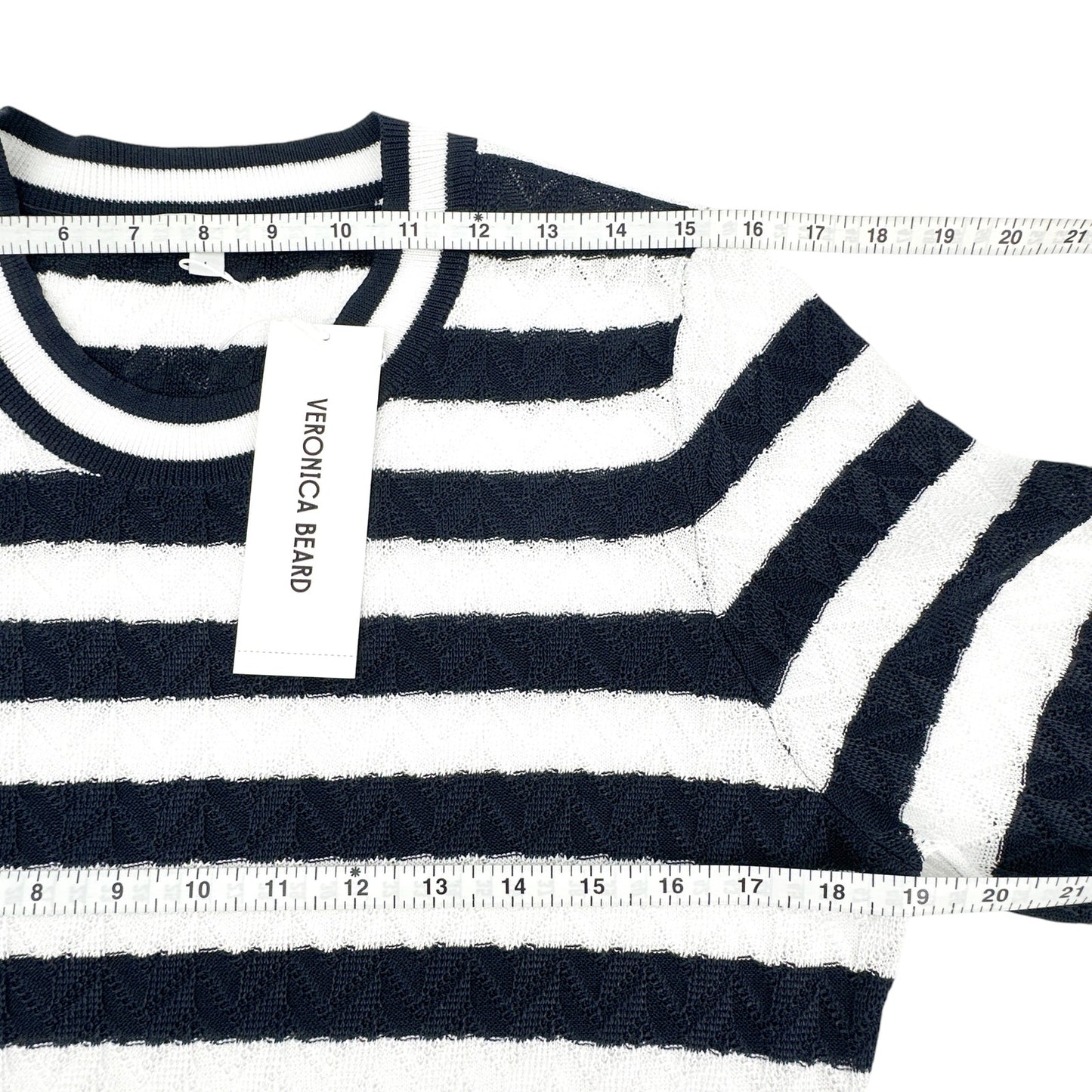 VERONICA BEARD Lisbeth Knit Top L
