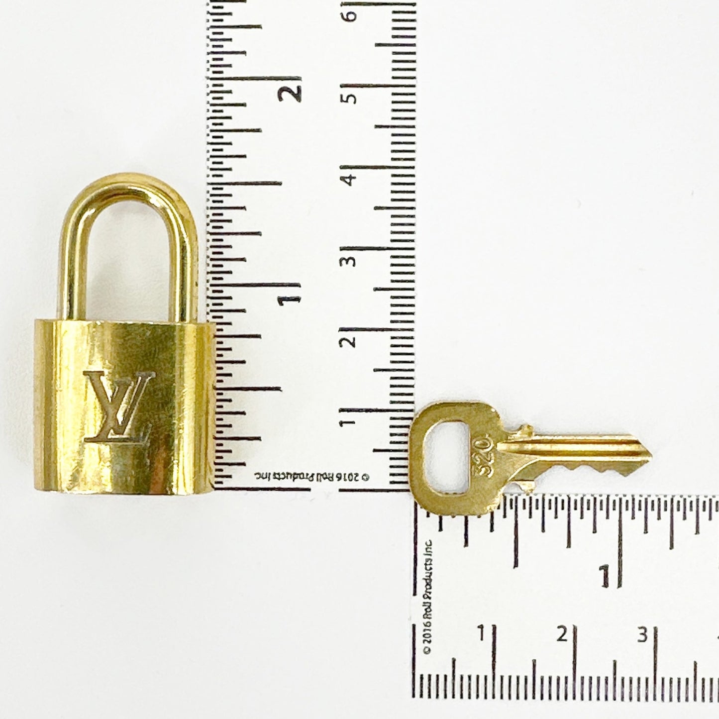 LOUIS VUITTON Padlock & Key #320