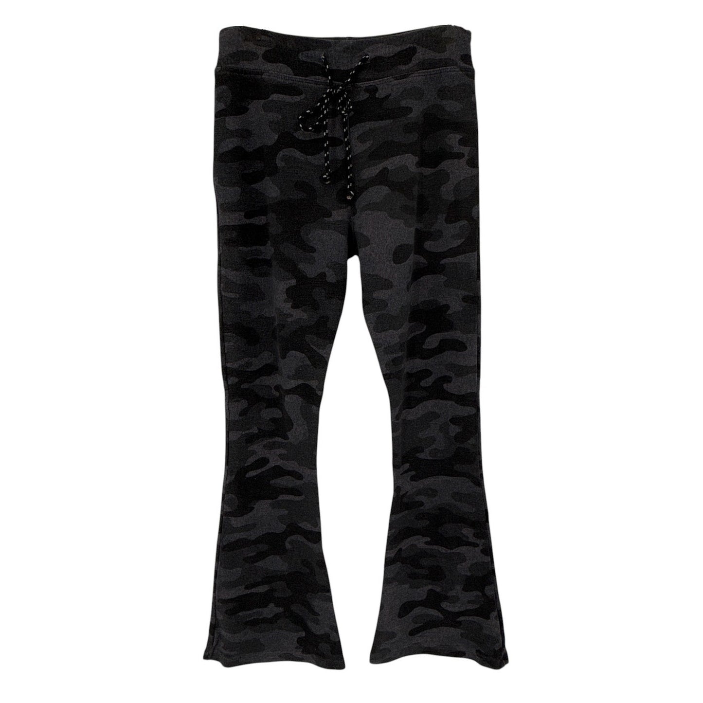 SUNDRY Camo Kick Flare Pants Size 0