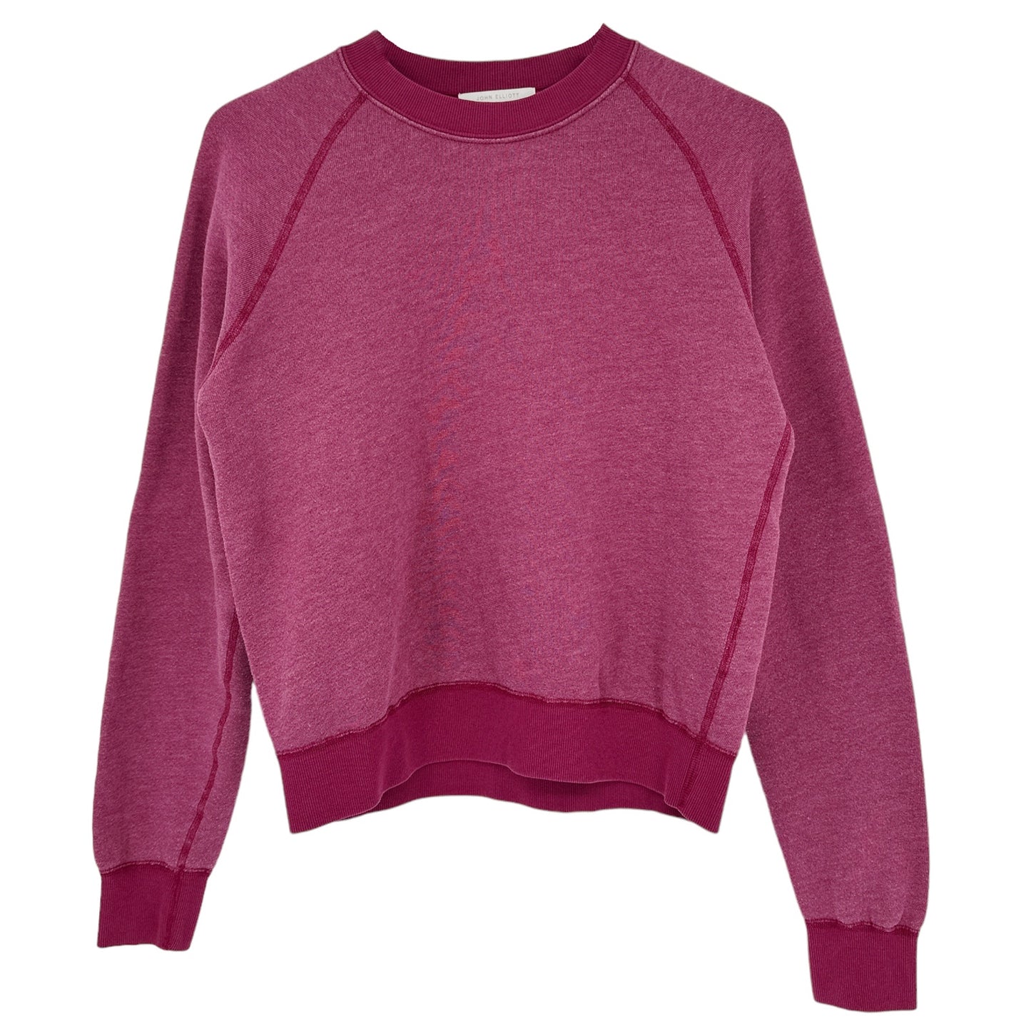 JOHN ELLIOTT Vintage Fleece Crew Sweatshirt 0|XS