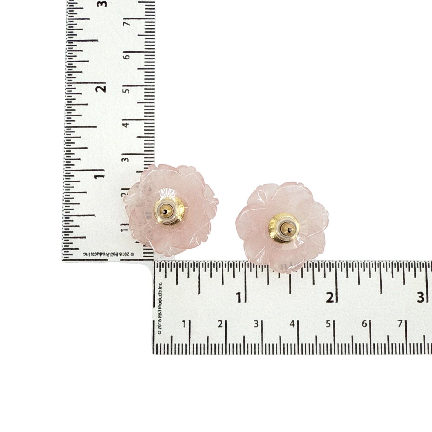 JENNIFER BEHR Wynne Earrings in Rose Quartz