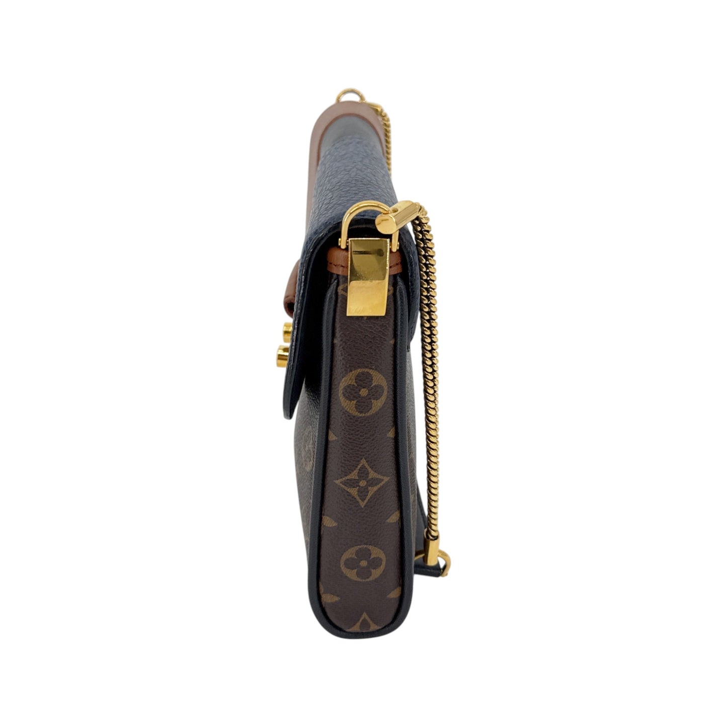 LOUIS VUITTON Limited Edition Monogram Blocks Pochette Plate Marine