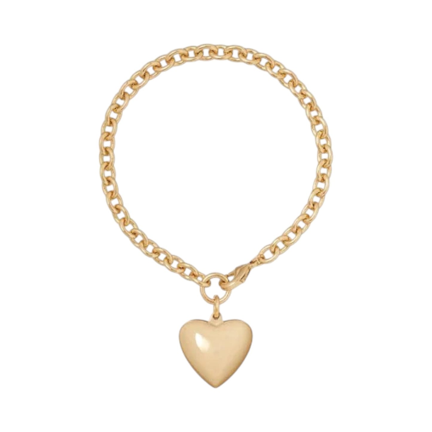 ROXANNE ASSOULIN The Mini Happy Heart Bracelet in Gold