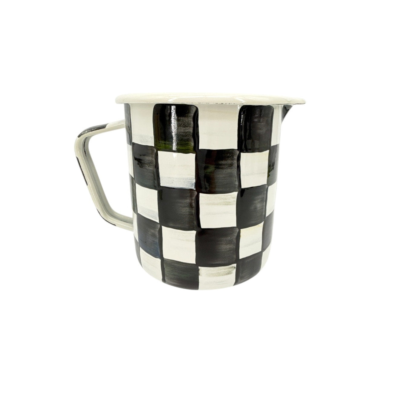 MACKENZIE-CHILDS 7 Cup Measuring Cup in Courtly Check