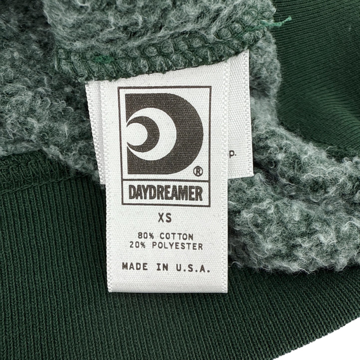 DAYDREAMER Rolling Stones 1981 US Tour Vintage Sweatshirt in Vintage Green XS