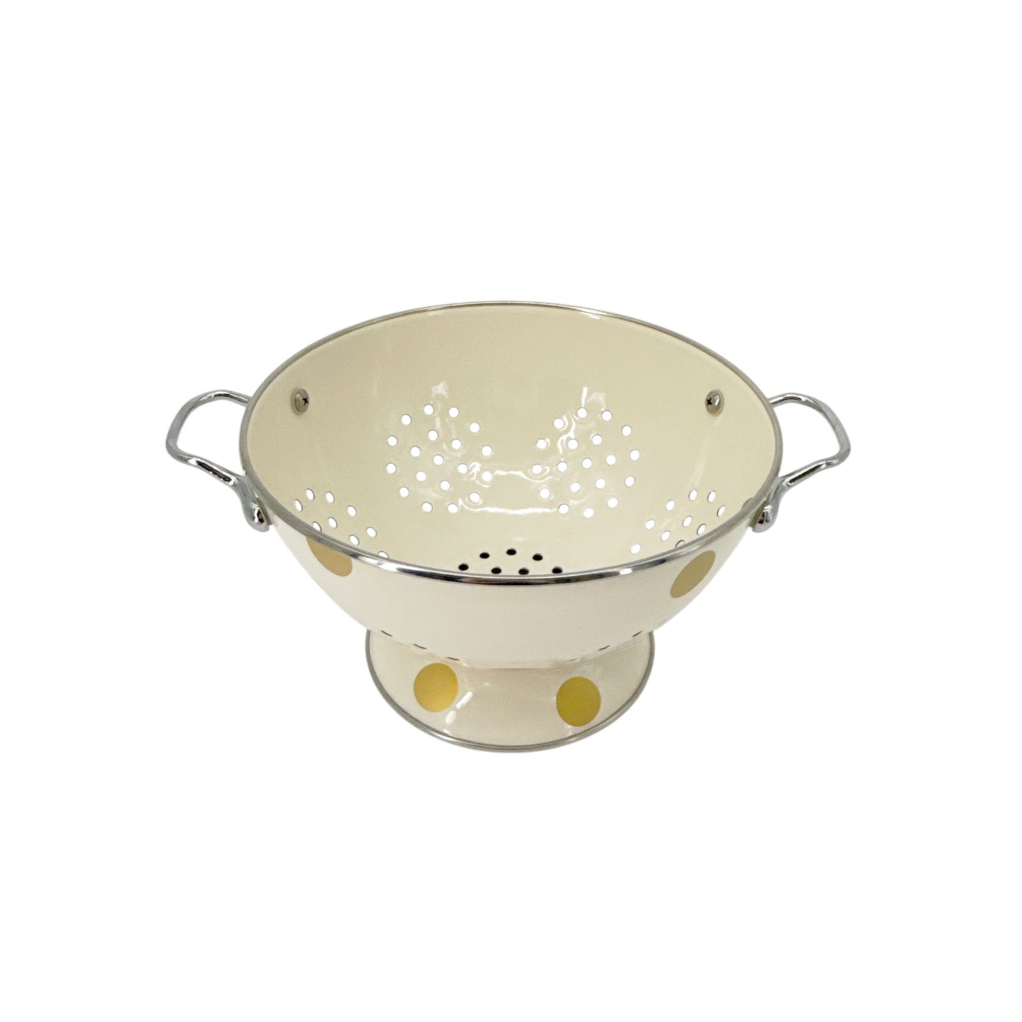 KATE SPADE New York All in Good Taste Deco Dot Colander Strainer by Lenox