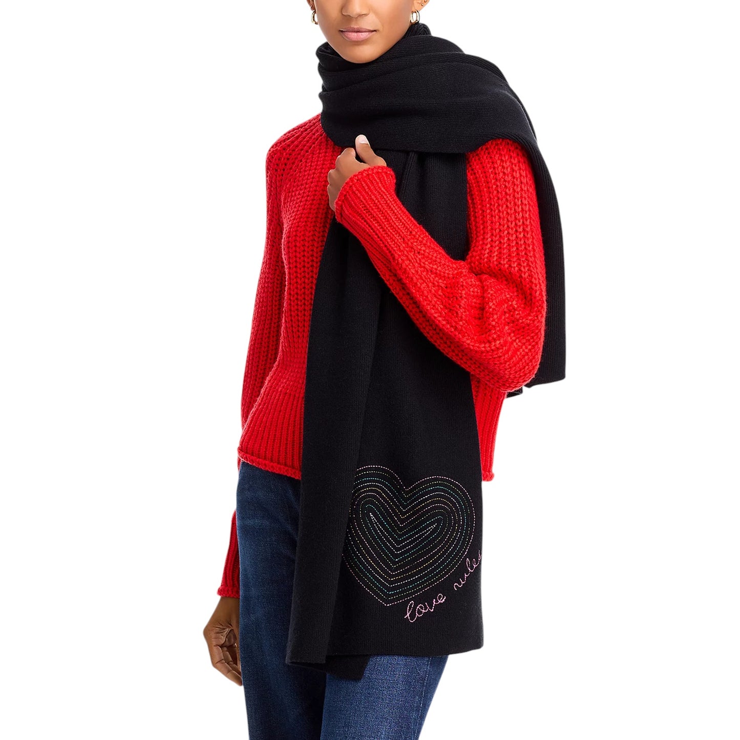 AQUA x KERRI ROSENTHAL Solid Scarf - Bloomingdale's Exclusive