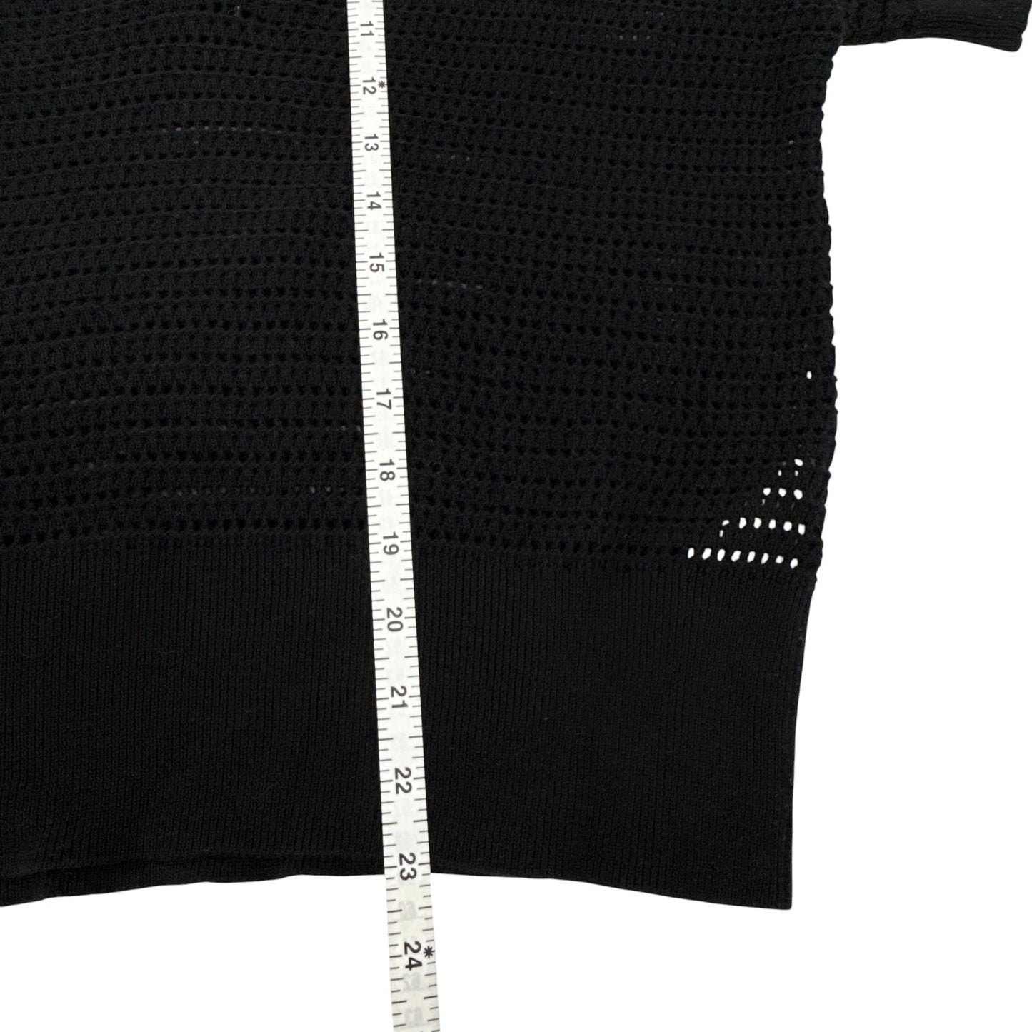 VARLEY Callie Knit Top in Black XS