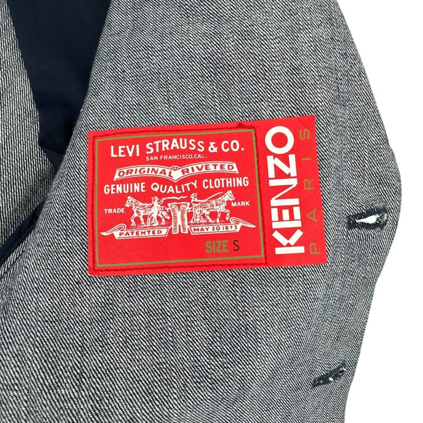 KENZO x LEVI Strauss Denim Blazer S