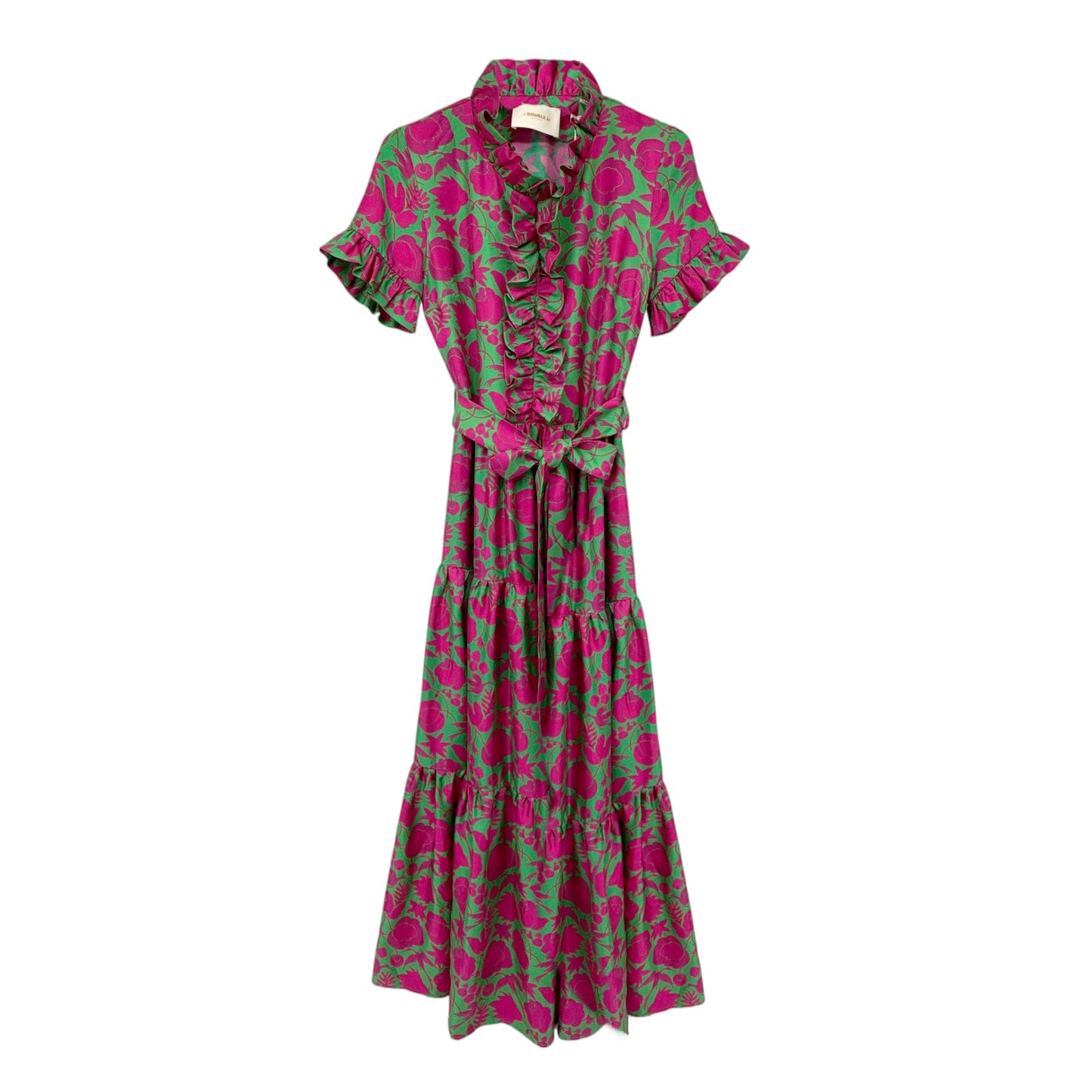 LA DOUBLEJ Long And Sassy Dress in Ceramica Silk S