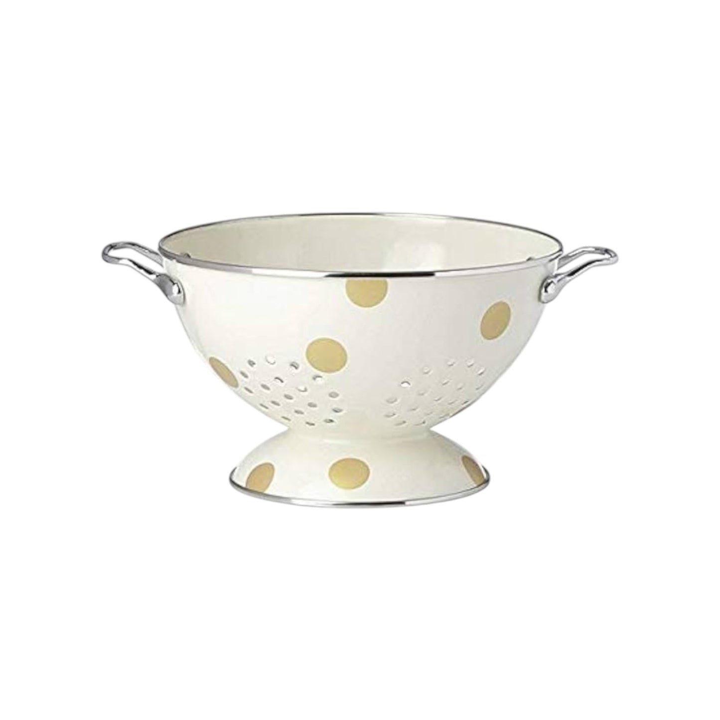KATE SPADE New York All in Good Taste Deco Dot Colander Strainer by Lenox