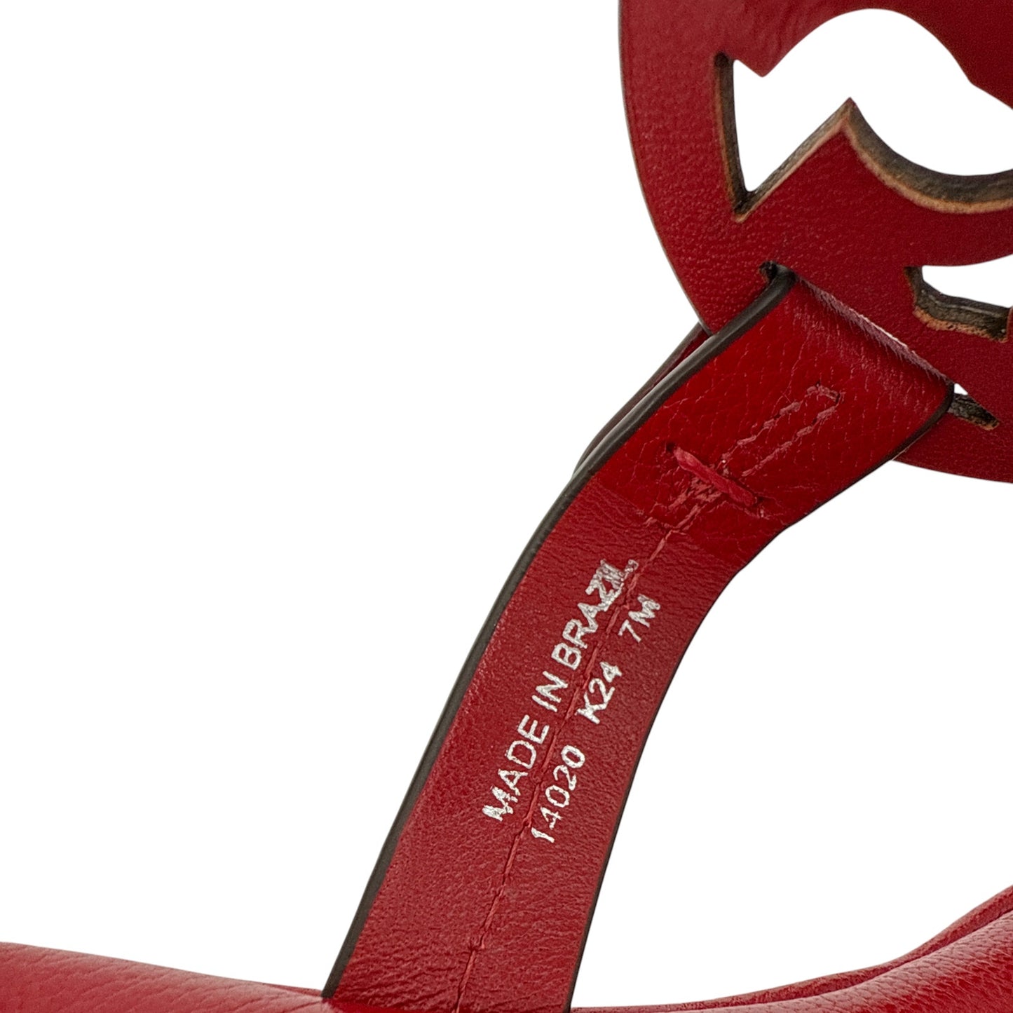 TORY BURCH Miller Wedge Sandal in Tory Red 7