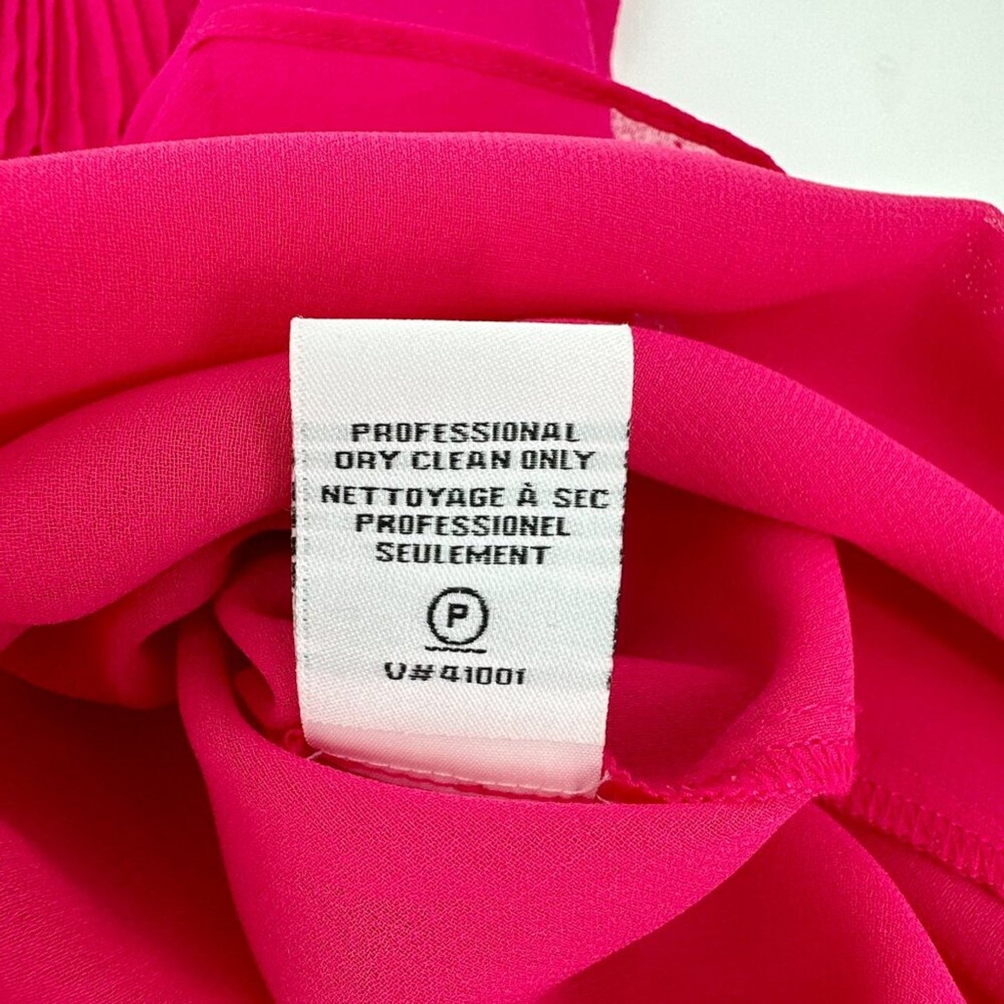 DIANE Von FURSTENBERG DVF Aidan Tie Neck Silk Blouse 8
