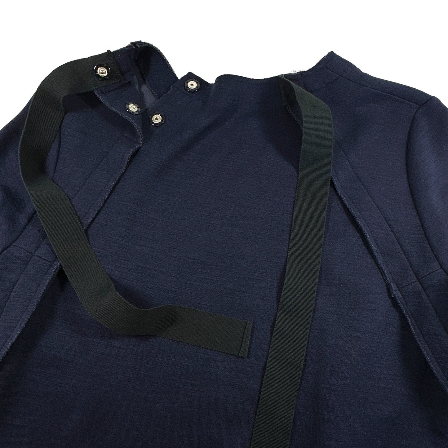 PROENZA SCHOULER Tie Back Short Sleeve Sweatshirt S
