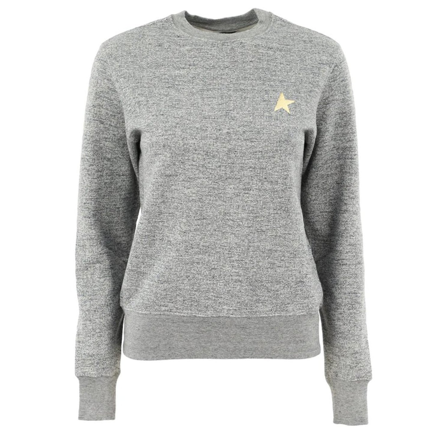 GOLDEN GOOSE Athena Star Sweatshirt in Grey XS