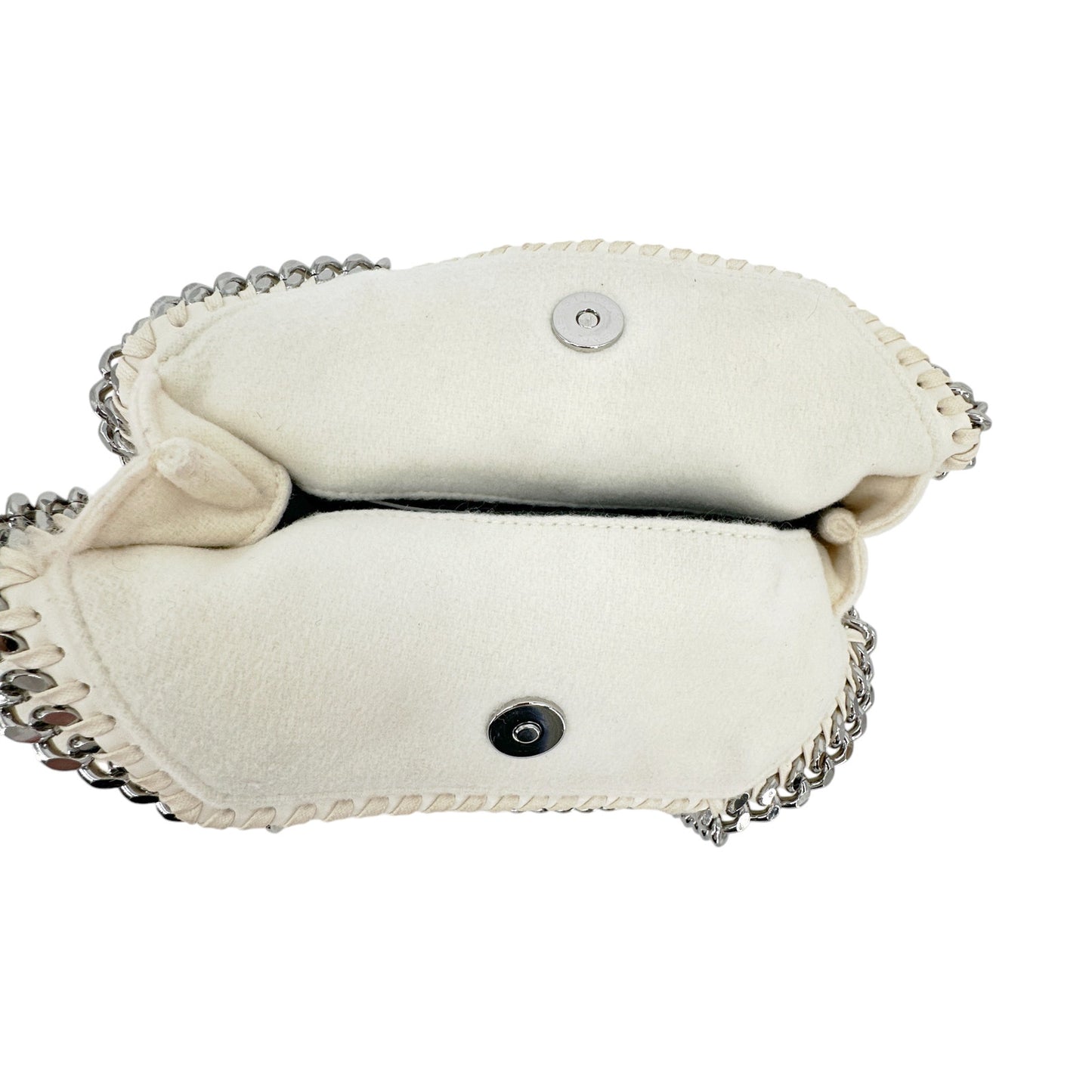 STELLA McCARTNEY Falabella Mini Furry Tote Bag