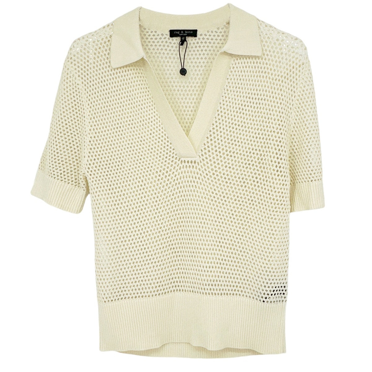 RAG & BONE Leah Viscose Polo XS