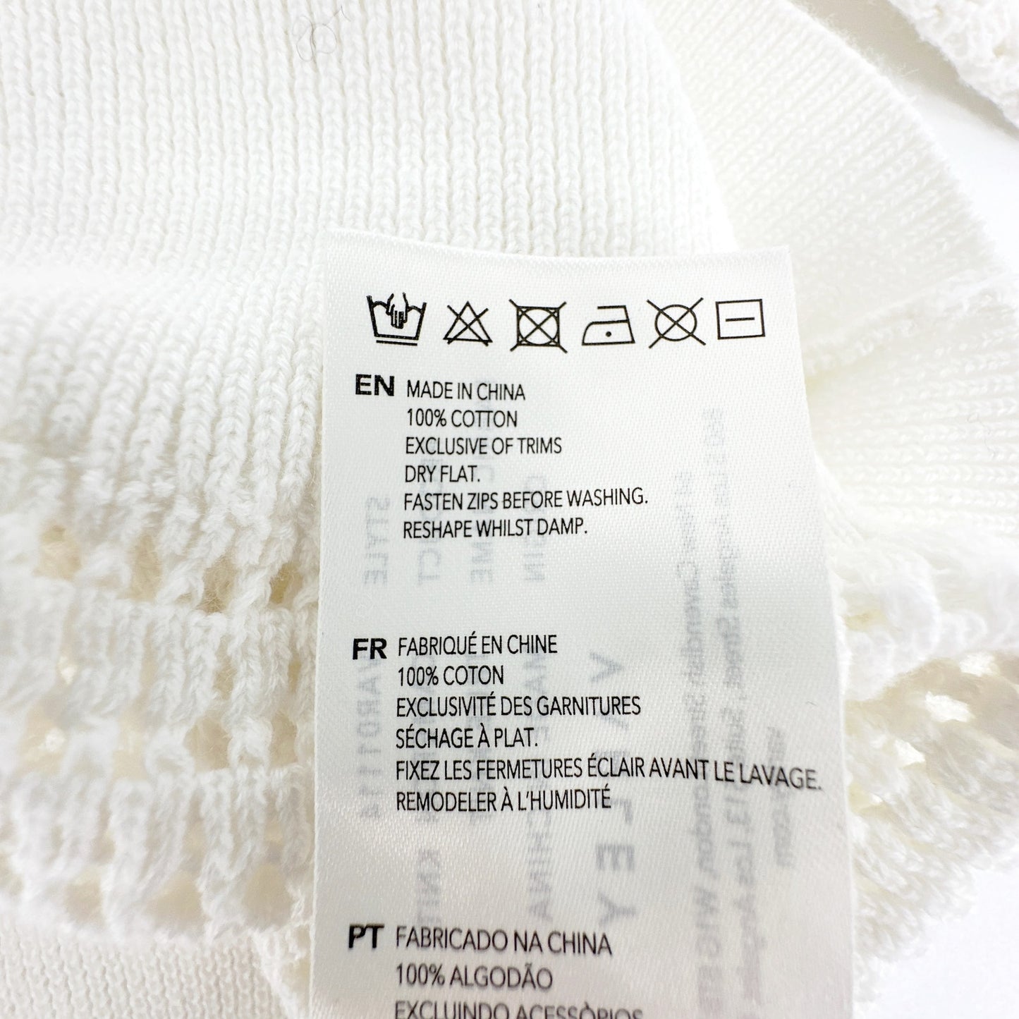 VARLEY Cameron Knit in Egret XS
