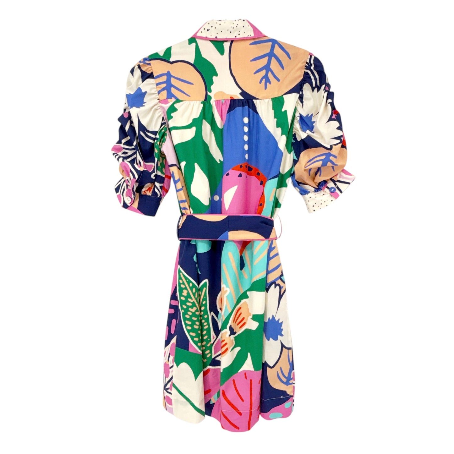 CIEBON Scarlette Mini Dress in Pink Multi S