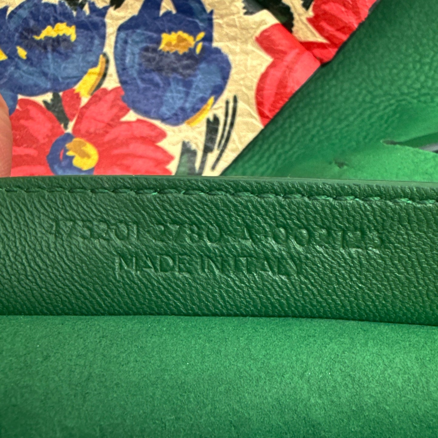 BALENCIAGA Everyday Floral Leather Tote Bag
