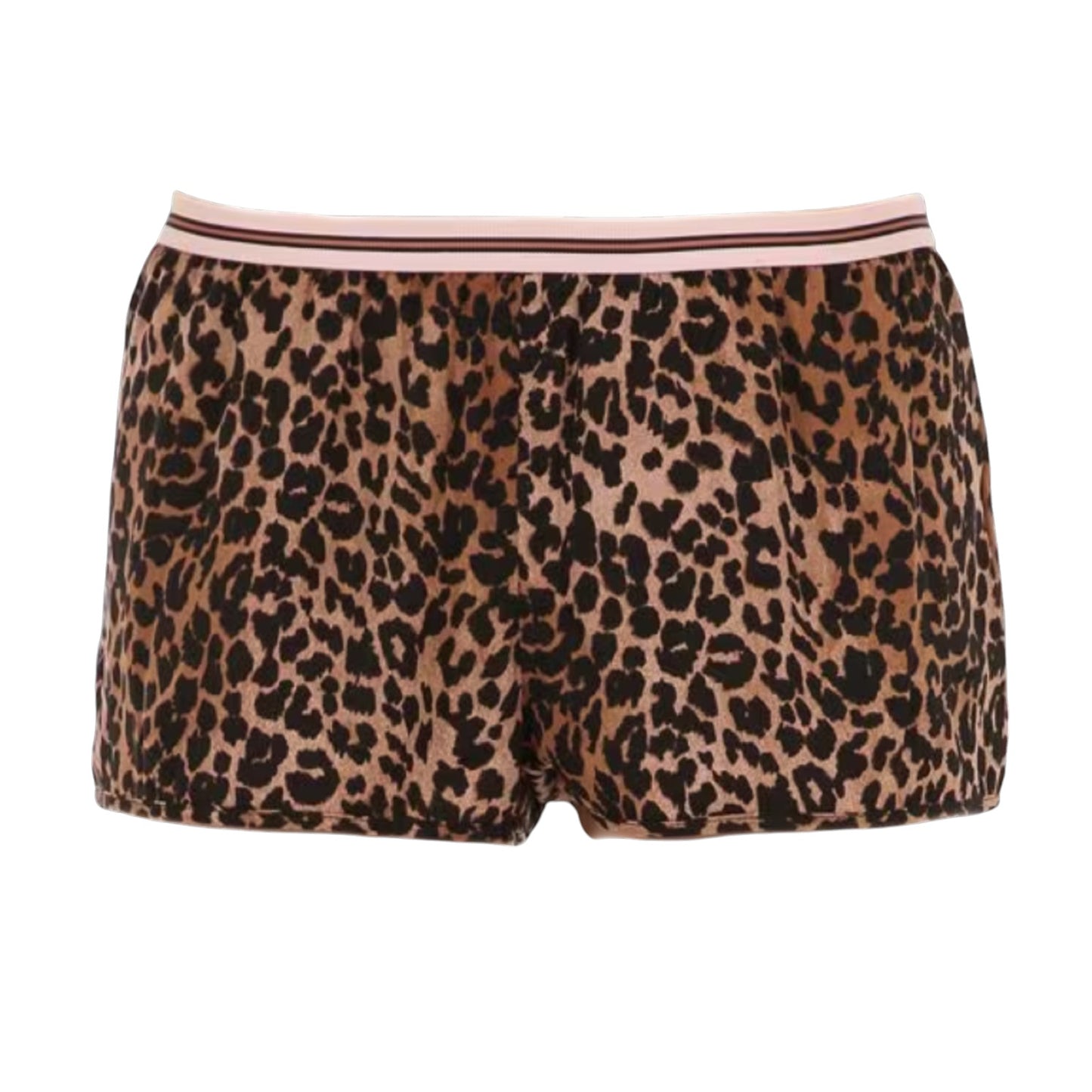 LOVE STORIES Edie Leopard Print Short S