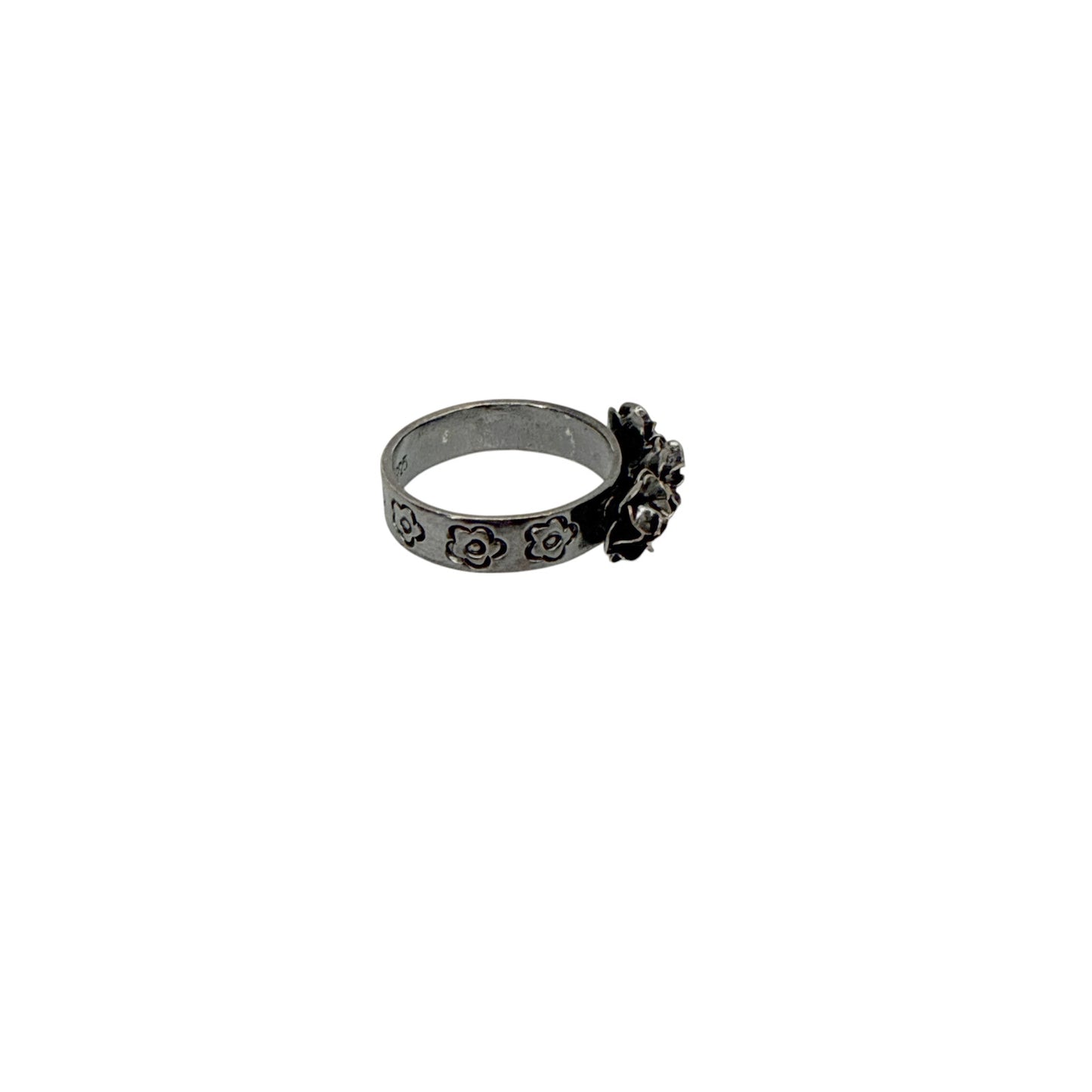 VIRGINS SAINTS & ANGELS VSA Stepsister Band Ring in Gunmetal 6
