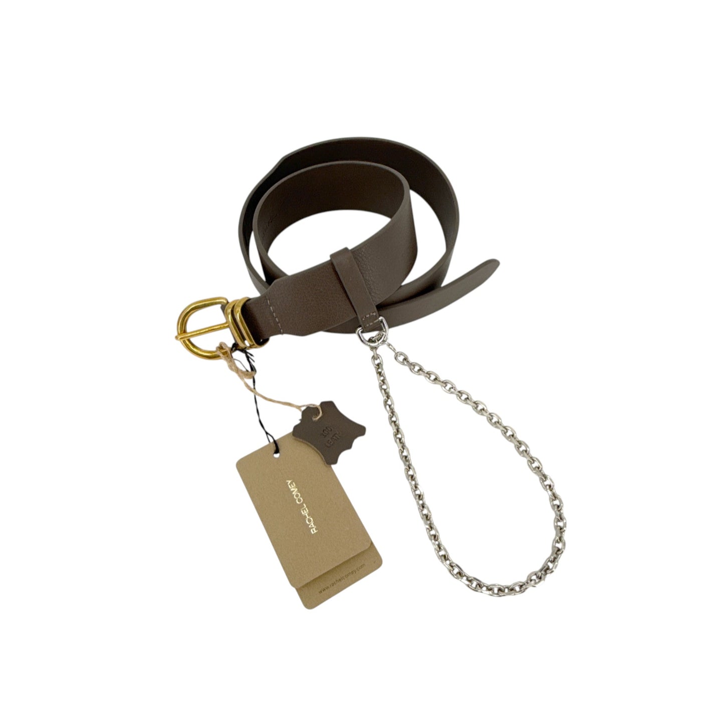 RACHEL COMEY Oram with Hip Clip Belt (Waist) in Taupe S