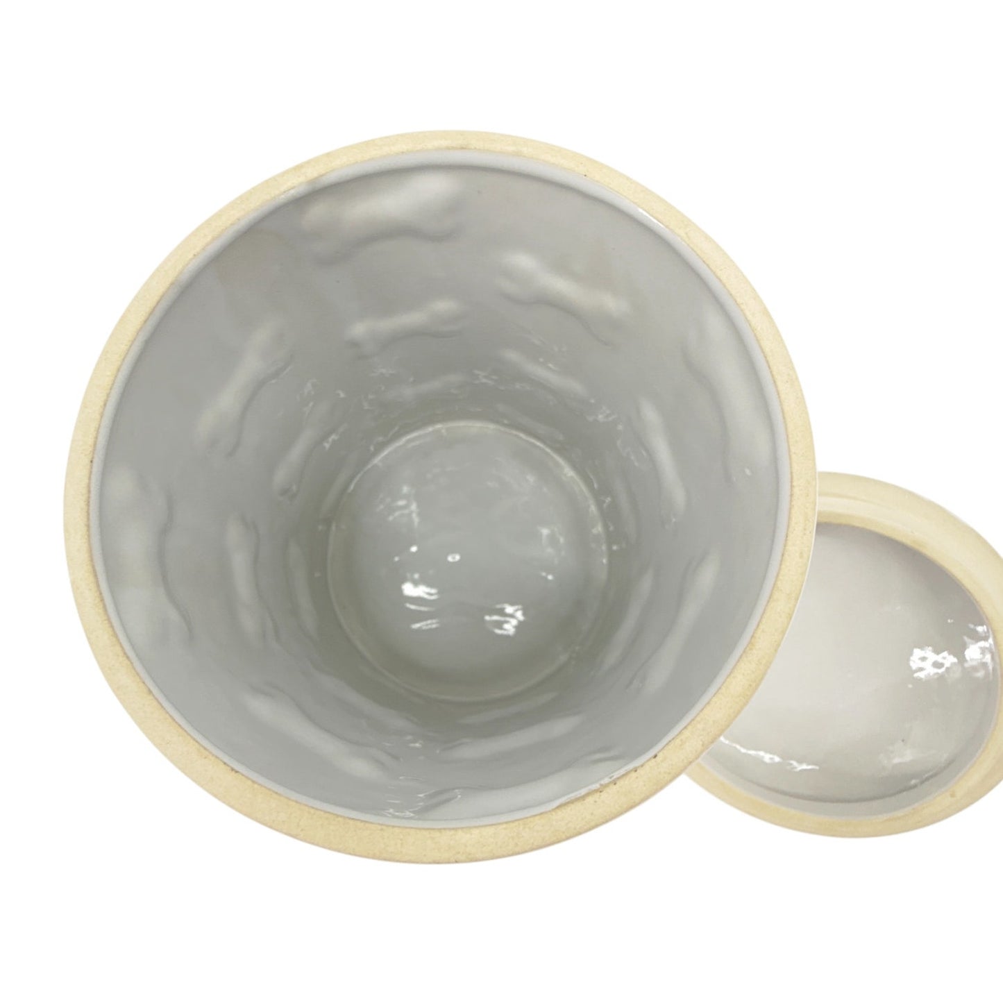 UNLEASHED LIFE Bone Appetit Collection Treat Canister Jar