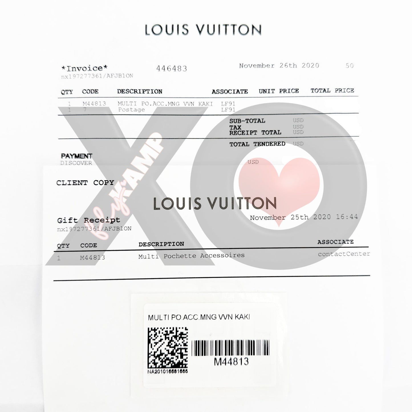 LOUIS VUITTON Round Zipped Coin Purse