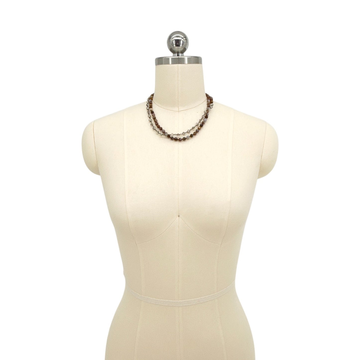 CHAN LUU || Pietersite Layering Necklace