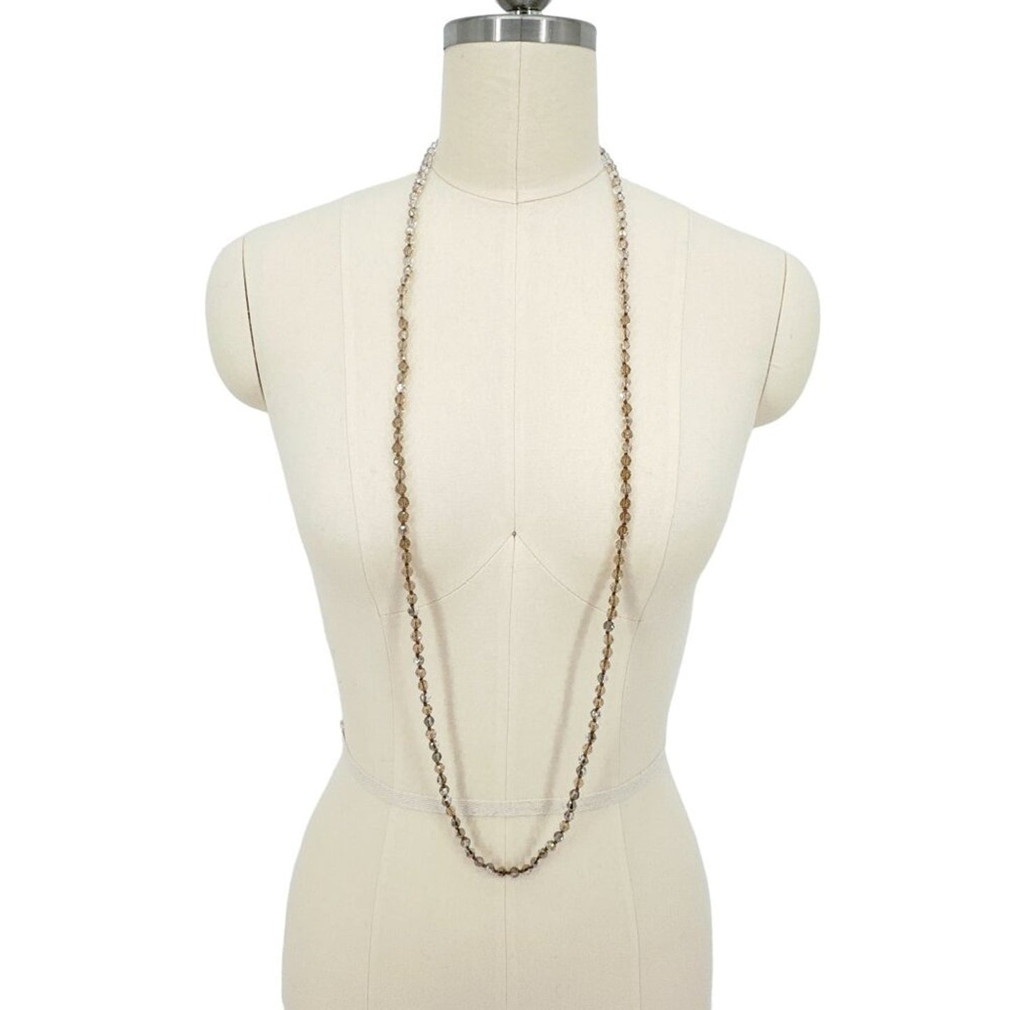 CHAN LUU Semi-Precious Necklace or Wrap Bracelet in Neutral