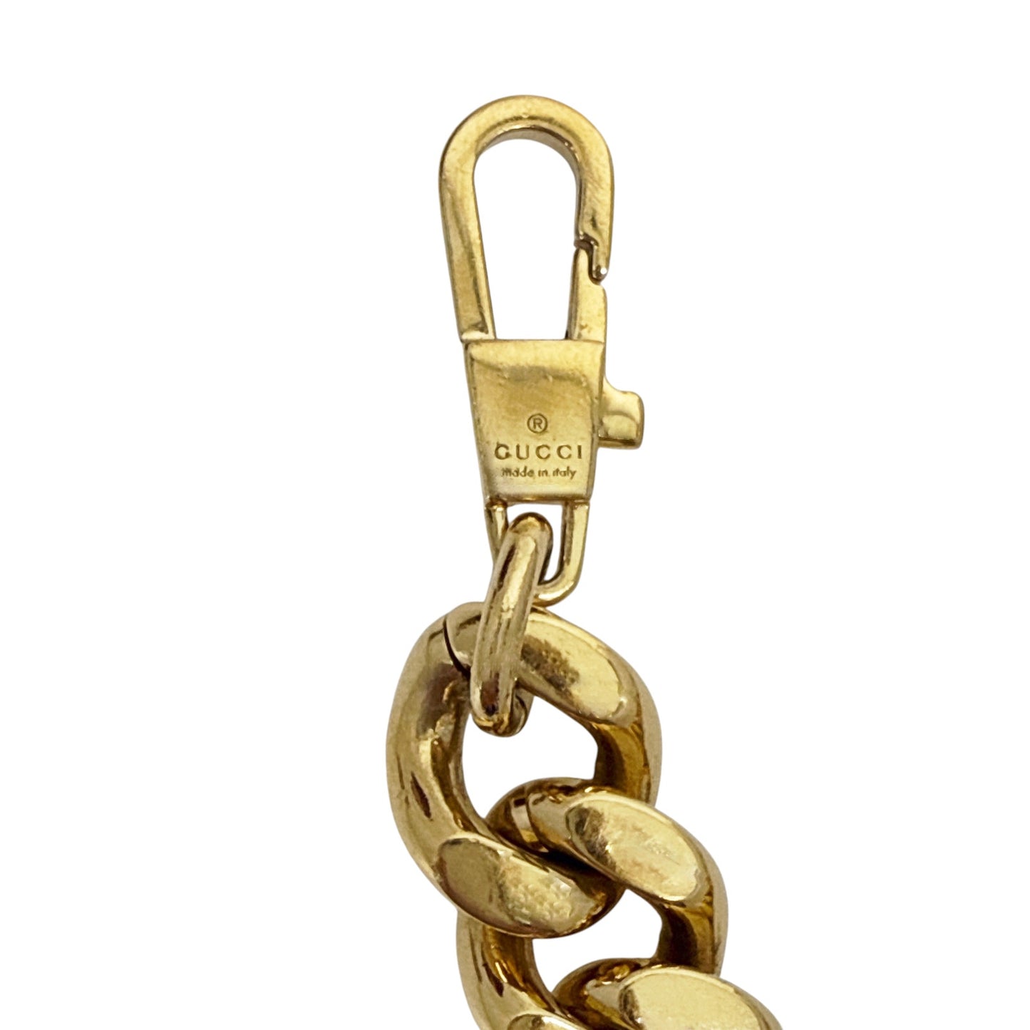 GUCCI Chain Belt with Interlocking G & Micro Heart Bag