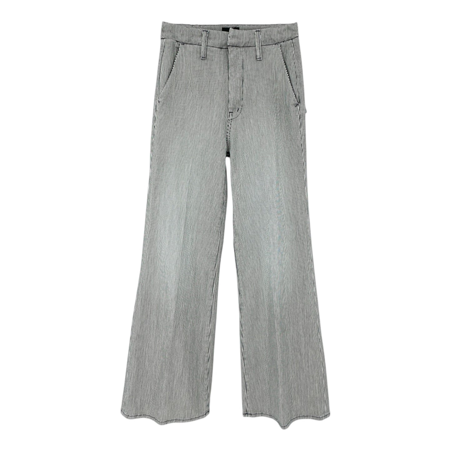 MOTHER Roller Crop Prep Ankle Pant in Letting Off Steam 24