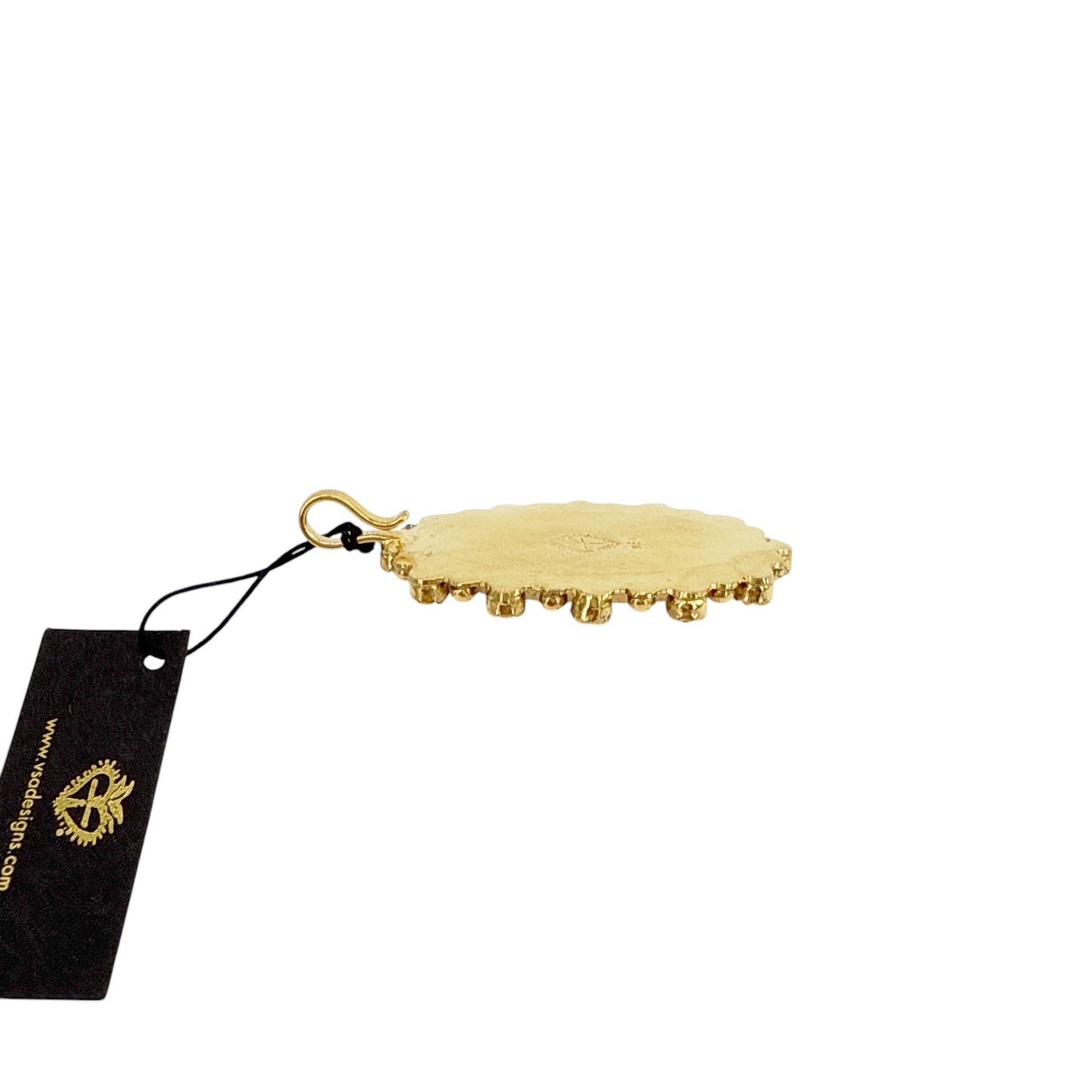 VIRGINS SAINTS & ANGELS VSA Milagrosa Medallion in Gold