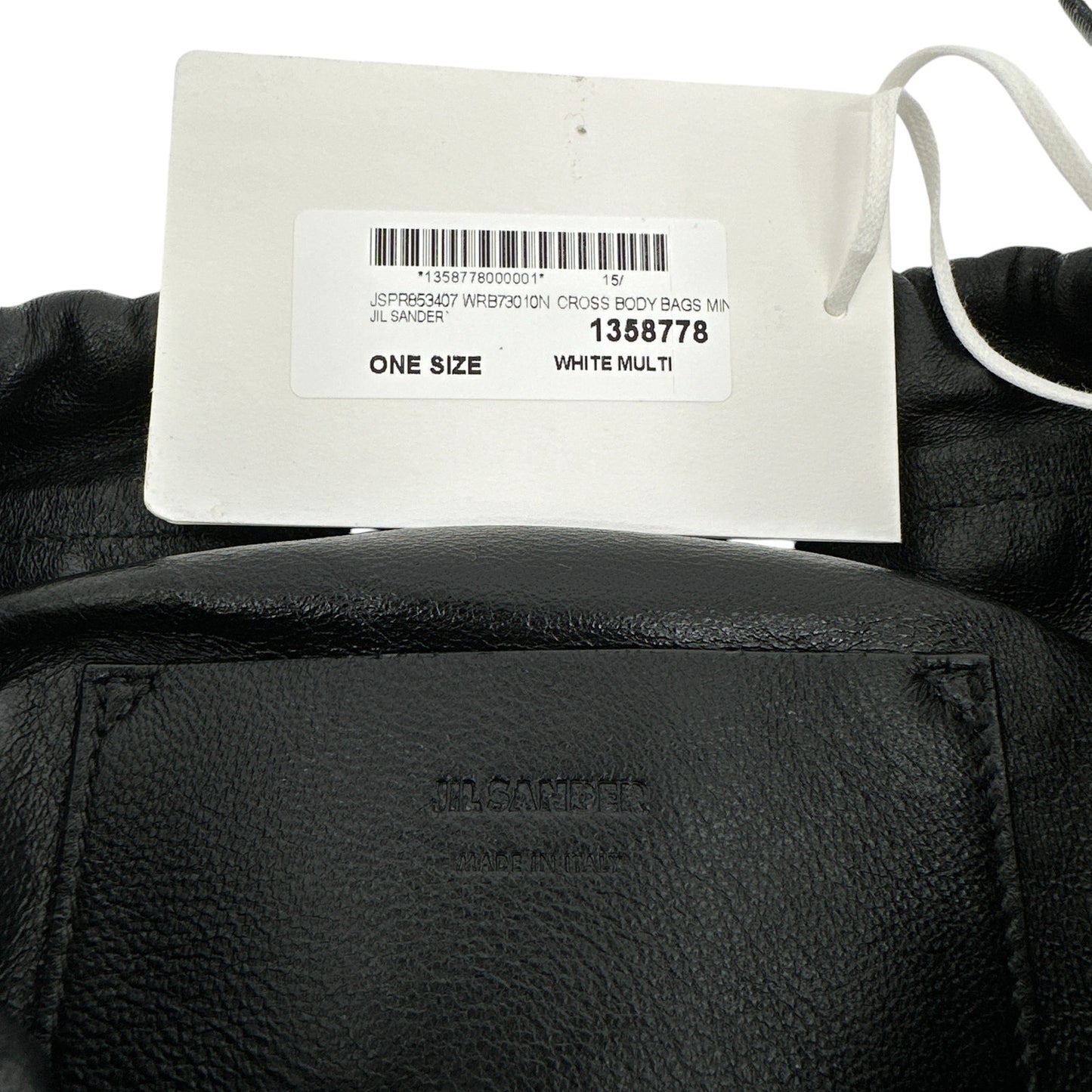 JIL SANDER Dumpling Bucket Bag