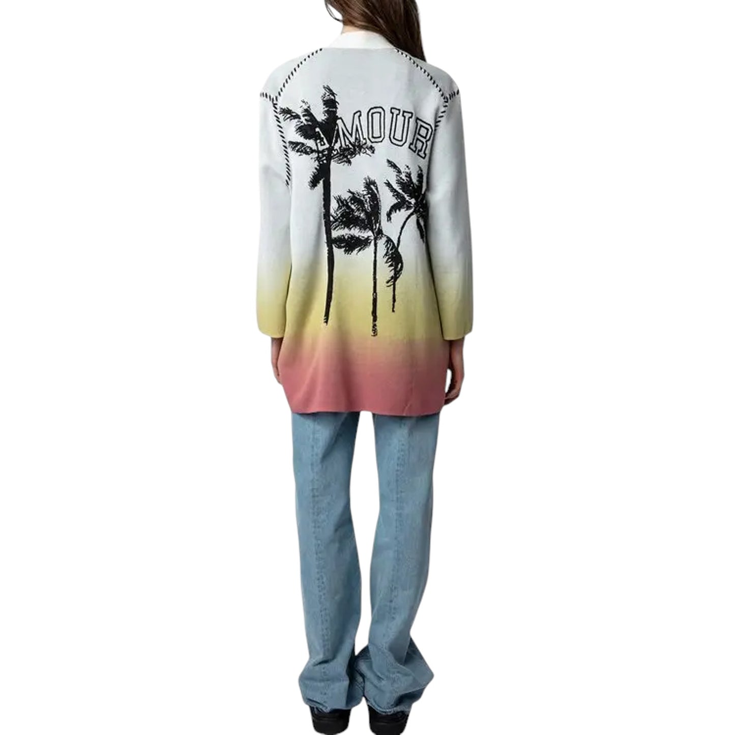 ZADIG & VOLTAIRE Austin Cosmoo Cardigan XS