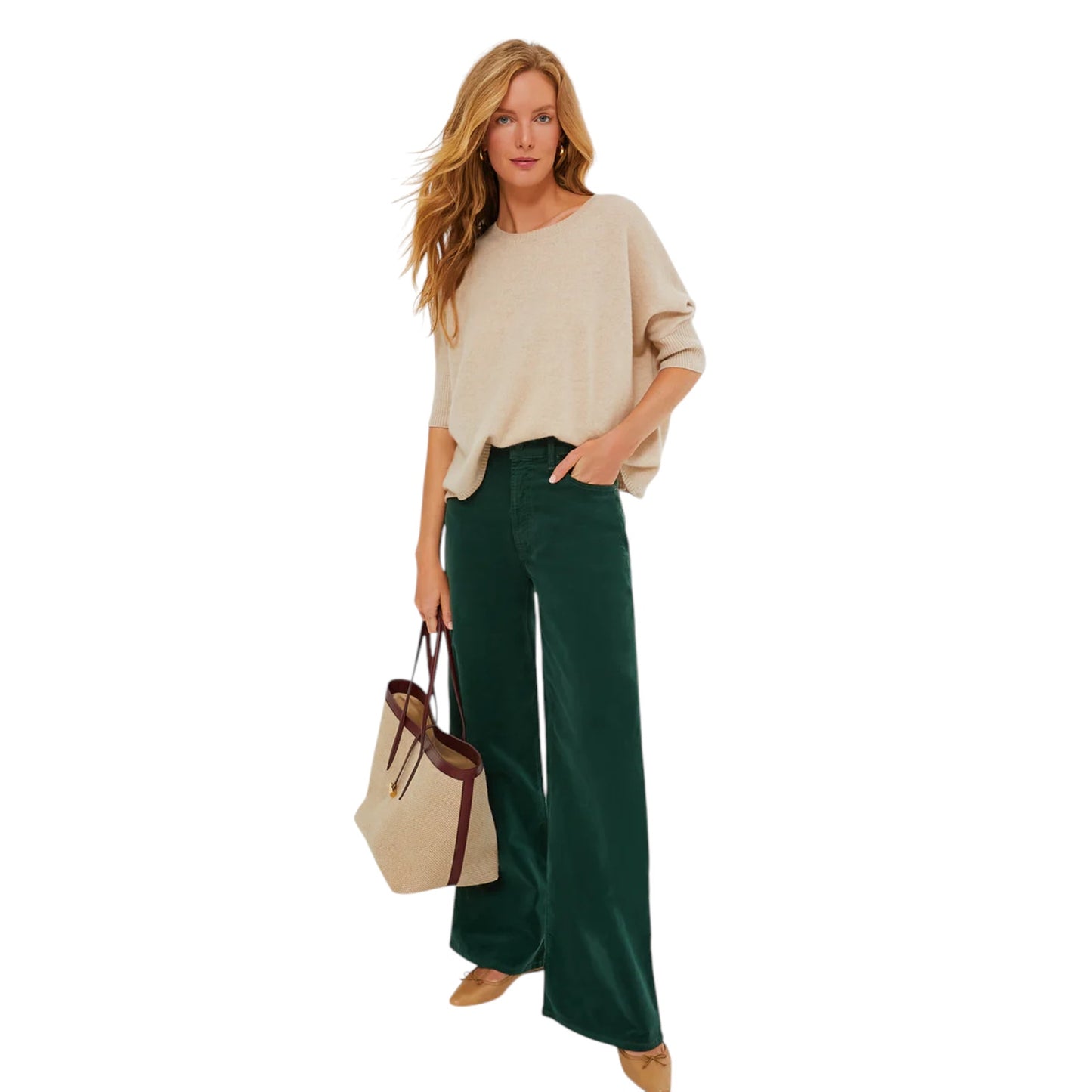 MOTHER The Ditcher Roller Zip Sneak Cord in Dark Green 24